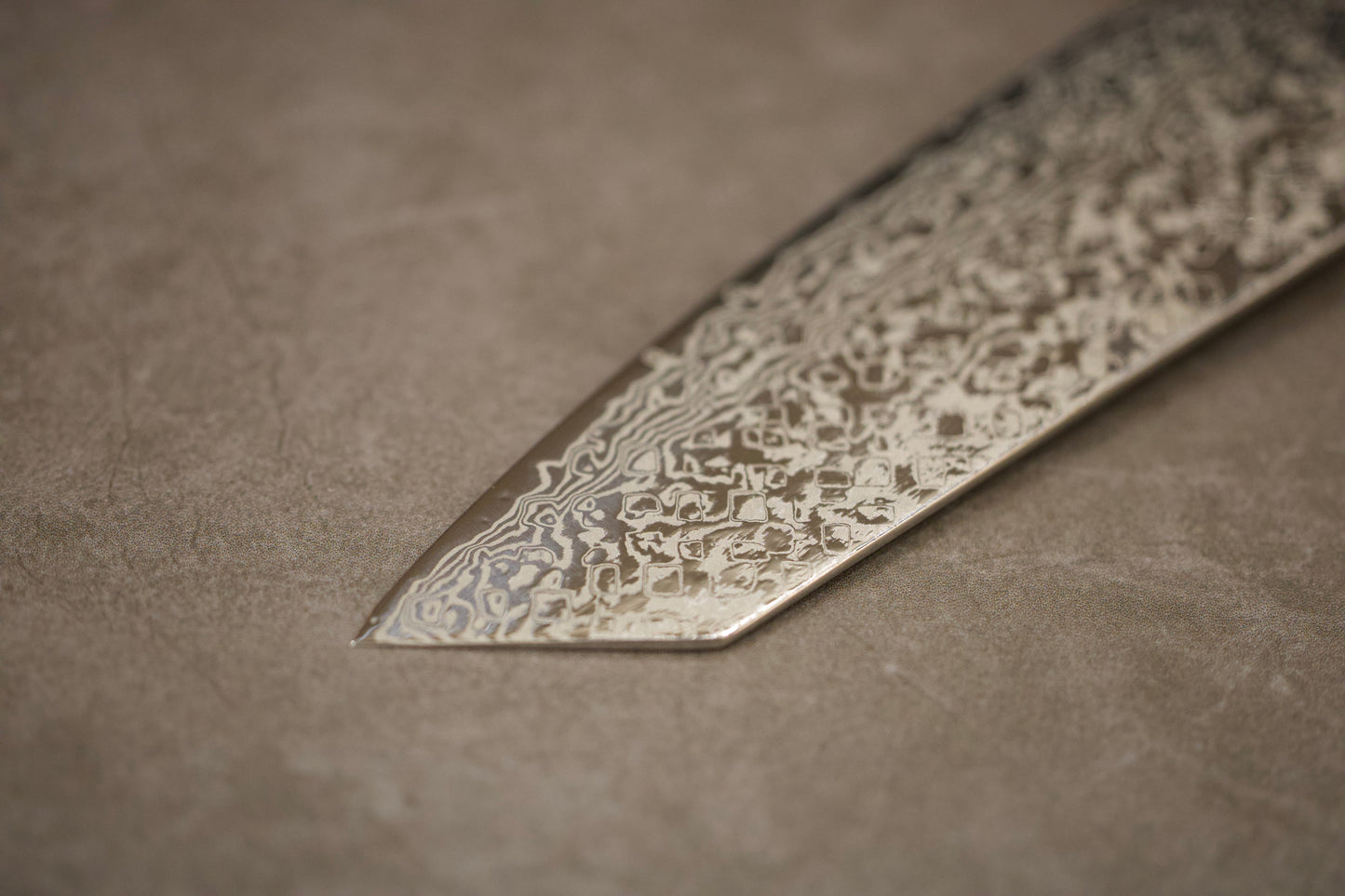 初心弥氏良寬銀河ニッケルダマスカスATS34文化170mm/初心弥氏良宽银河系列镍大马ATS34文化170mm/ECHIZEN UCHIHAMONO Japanese BUNKA knife Yoshihiro Yauji ATS-34