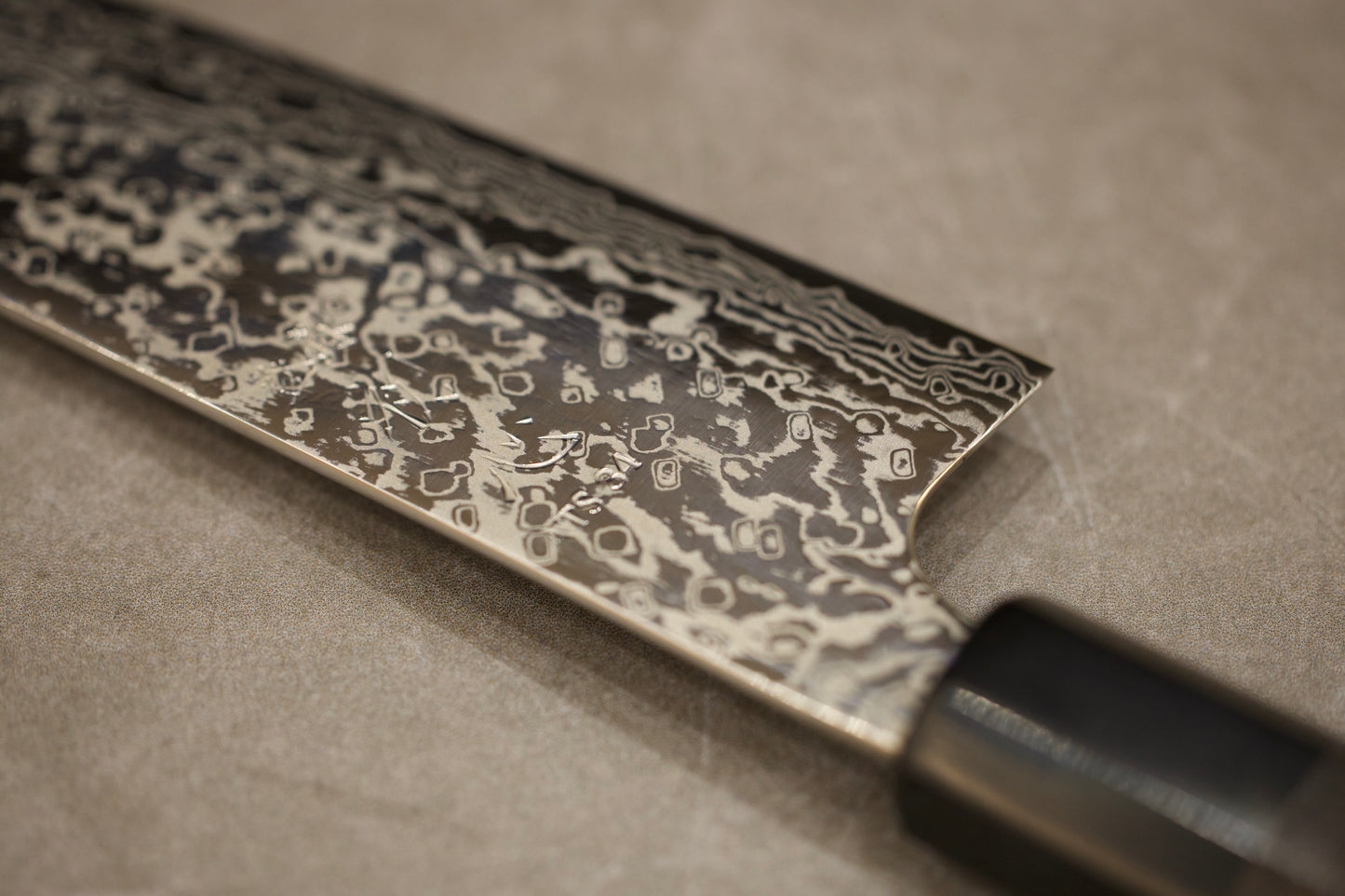 初心弥氏良寬銀河ニッケルダマスカスATS34文化170mm/初心弥氏良宽银河系列镍大马ATS34文化170mm/ECHIZEN UCHIHAMONO Japanese BUNKA knife Yoshihiro Yauji ATS-34