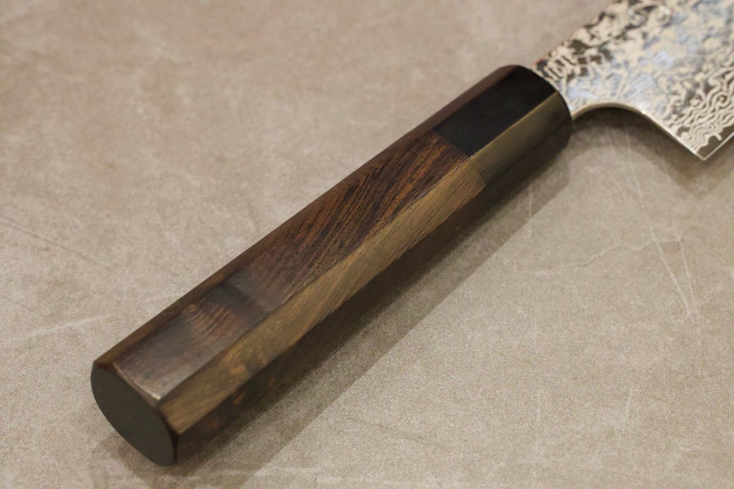 初心弥氏良寬銀河ニッケルダマスカスATS34文化170mm/初心弥氏良宽银河系列镍大马ATS34文化170mm/ECHIZEN UCHIHAMONO Japanese BUNKA knife Yoshihiro Yauji ATS-34