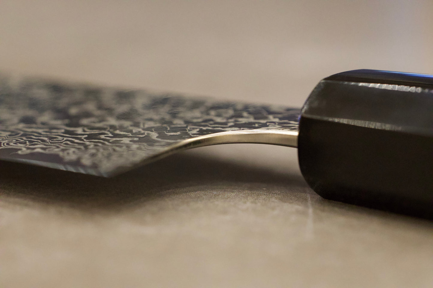 初心弥氏良寬銀河ニッケルダマスカスATS34菜切170mm/初心弥氏良宽银河系列镍大马ATS34菜切170mm/ECHIZEN UCHIHAMONO Japanese Nakiri knife Yoshihiro Yauji ATS-34