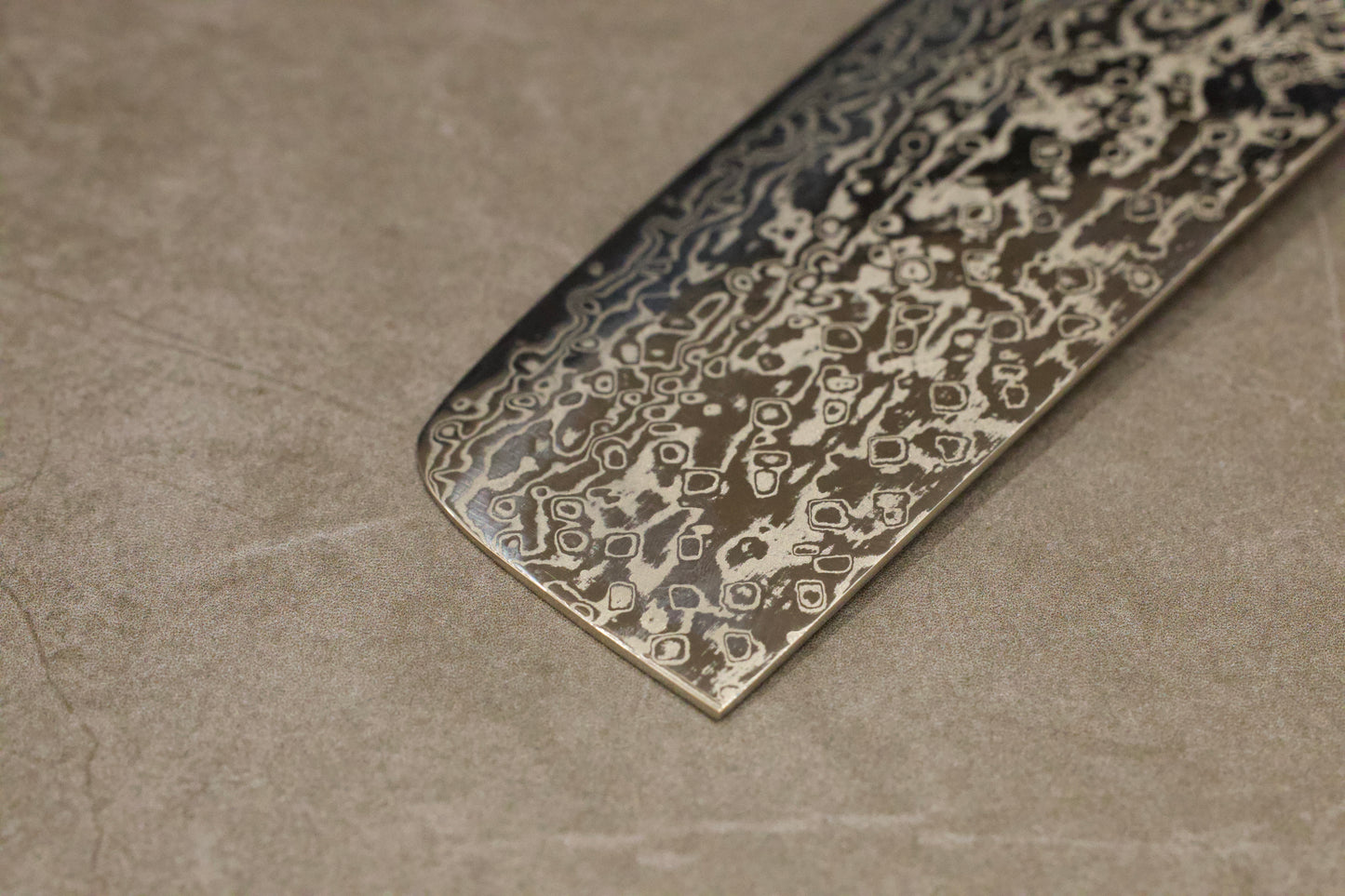 初心弥氏良寬銀河ニッケルダマスカスATS34菜切170mm/初心弥氏良宽银河系列镍大马ATS34菜切170mm/ECHIZEN UCHIHAMONO Japanese Nakiri knife Yoshihiro Yauji ATS-34