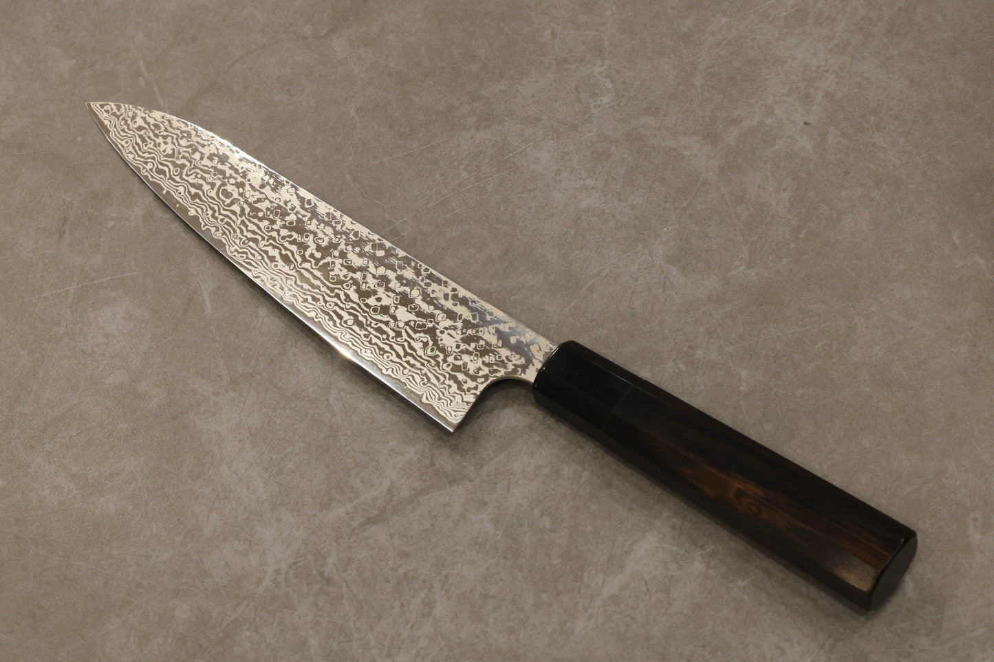 初心弥氏良寬銀河ニッケルダマスカスATS34牛刀210mm/初心弥氏良宽银河系列镍大马ATS34牛刀210mm/ECHIZEN UCHIHAMONO Japanese chef knife Gyuto Yoshihiro Yauji ATS-34