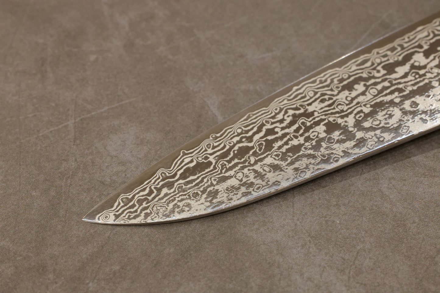 初心弥氏良寬銀河ニッケルダマスカスATS34牛刀210mm/初心弥氏良宽银河系列镍大马ATS34牛刀210mm/ECHIZEN UCHIHAMONO Japanese chef knife Gyuto Yoshihiro Yauji ATS-34