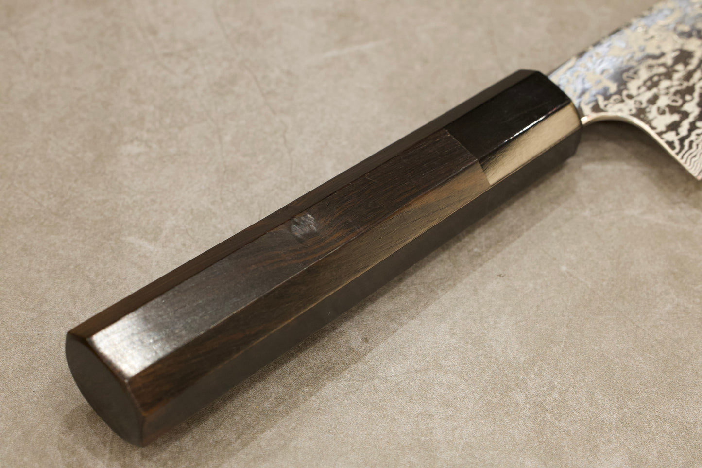 初心弥氏良寬銀河ニッケルダマスカスATS34牛刀210mm/初心弥氏良宽银河系列镍大马ATS34牛刀210mm/ECHIZEN UCHIHAMONO Japanese chef knife Gyuto Yoshihiro Yauji ATS-34