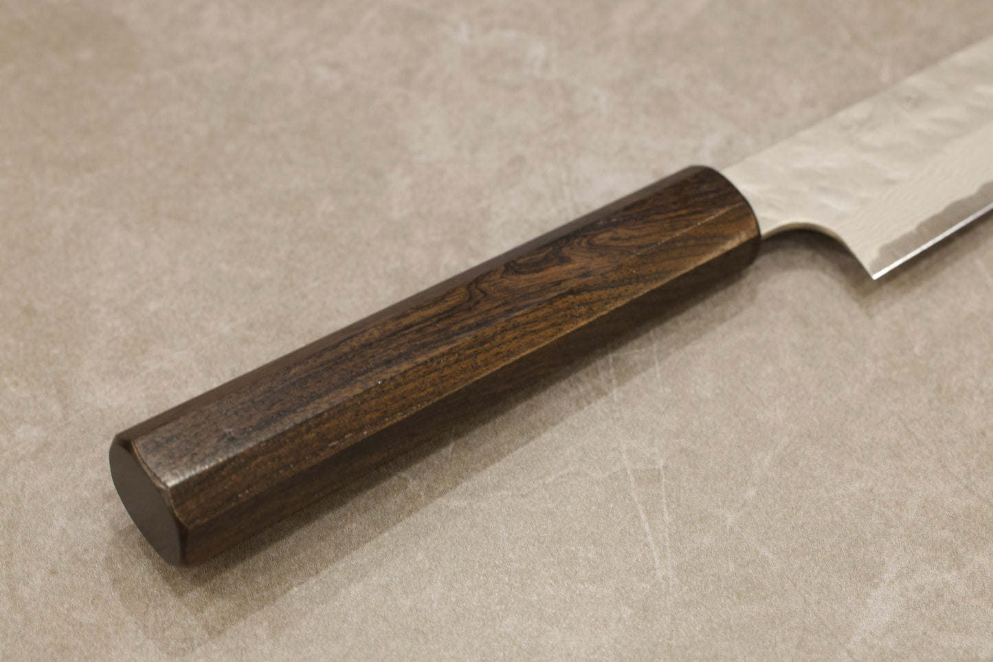 二唐刃物家庭用33层大马士革花纹槌目VG10小刀150mm/家庭用33層ダマスカス槌目VG10ペティナイフ150mm/Nigara Hamono Japanese Petty-Utility knife 33layer Damascus VG10