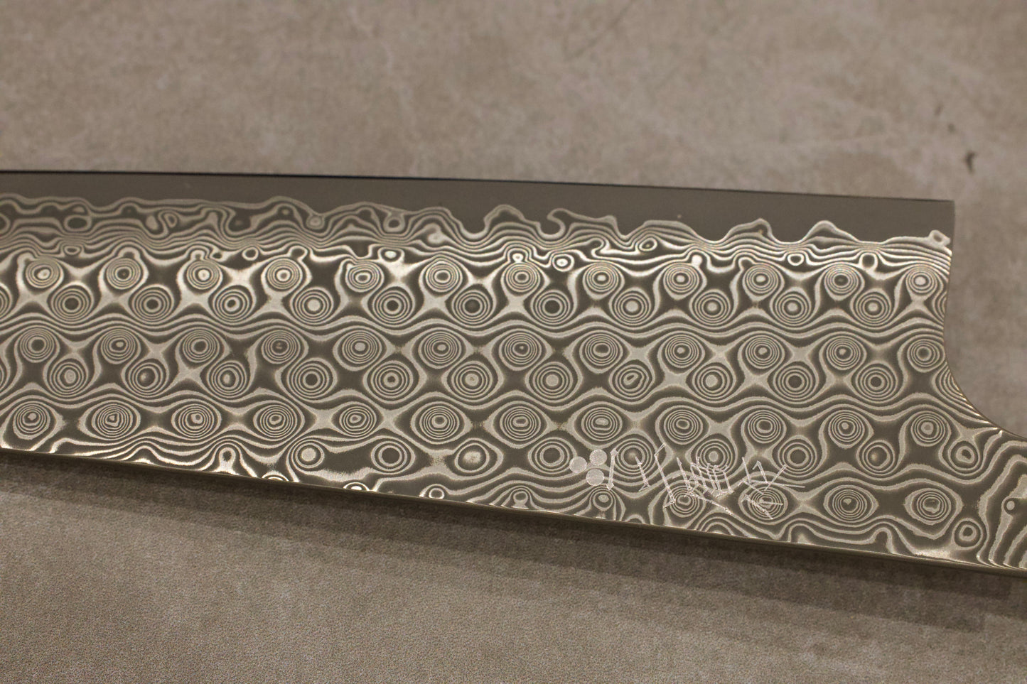 二唐刃物鍛造所SG2暗紋牛刀210mm/二唐刃物SG2暗纹牛刀210mm/Nigara Hamono Japanese Gyuto chef knife SG2 Damascus 210mm