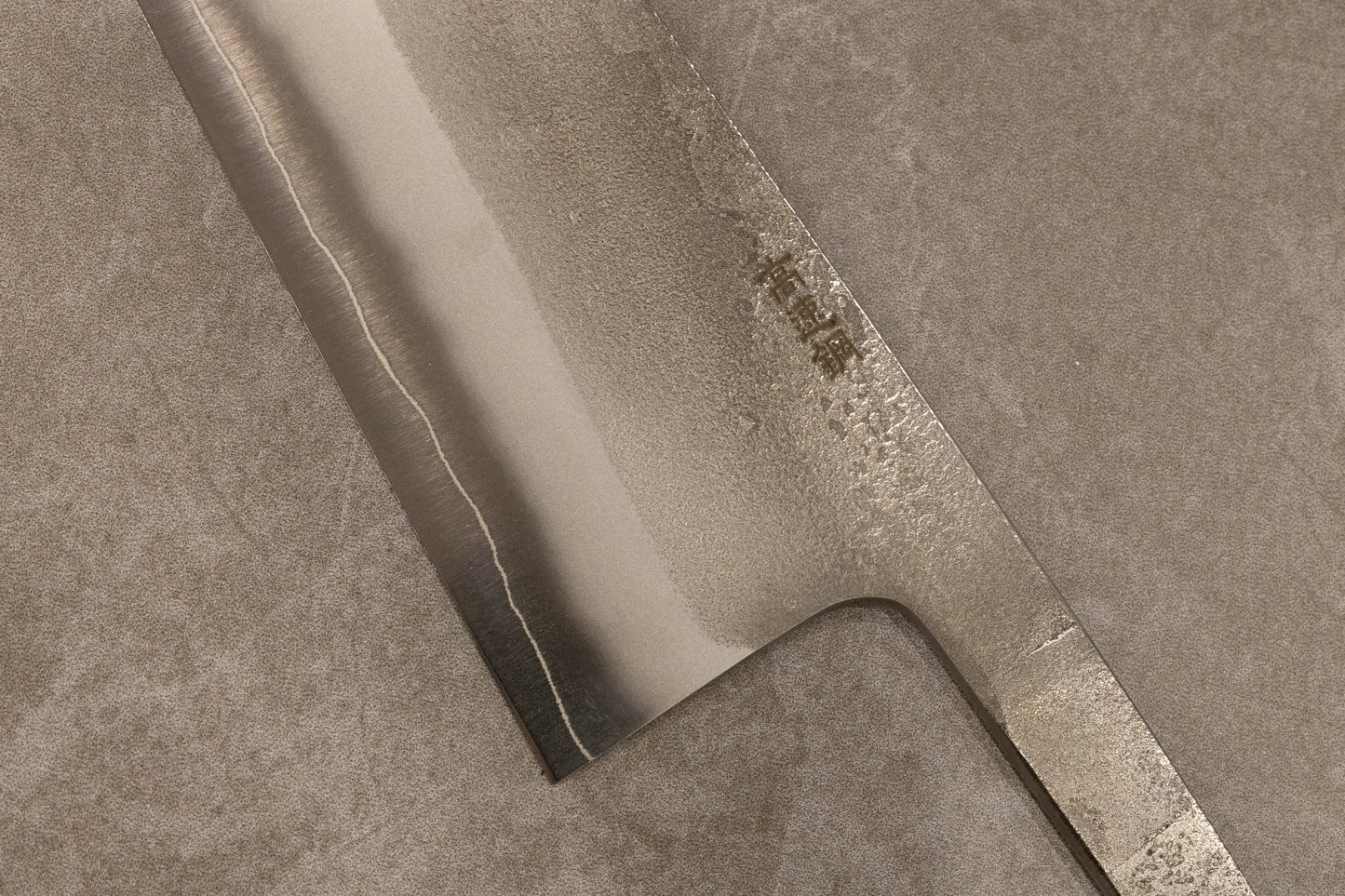 初心刃物梨地SKD高速鋼三徳165mm/初心刃物梨地SKD高速钢三德165mm/HATSUKOKOROHAMONO Japanese Santoku knife SKD 16.5cm/ 6.3inch