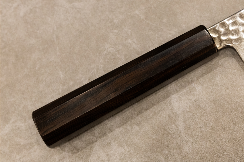 初心VG10ダマスカス槌目筋引270mm/初心VG10大马士革花纹槌目筋引270mm/HATSUKOKOROHAMONO Japanese sujihiki knife VG10 Damascus 270mm