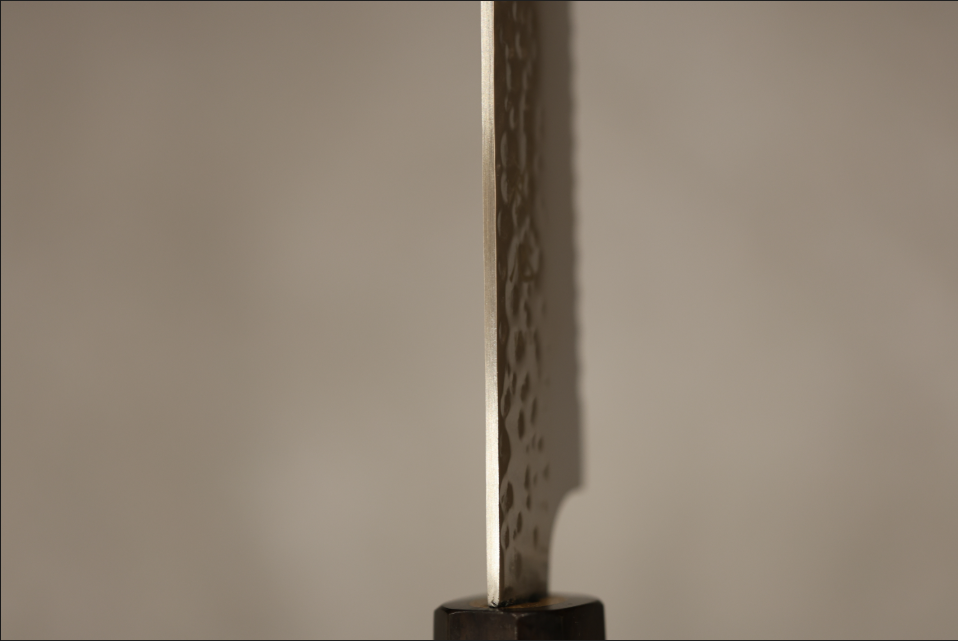 初心VG10三層鋼槌目パン切り210mm/初心VG10三层槌目面包刀210mm/HATSUKOKOROHAMONO Japanese bread knife VG10 3-Layer Hammered 210mm