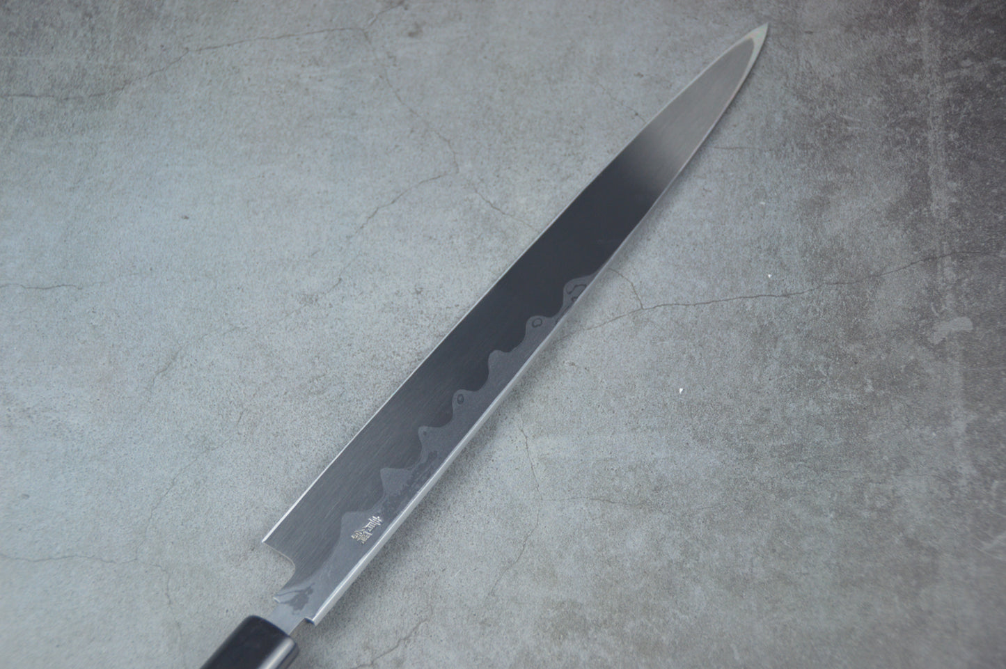 正本总本店日本刺身刀正夫柳刃青纸钢30cm/正本KH0430本霞玉青鋼誂八層打正夫柳刃300mm