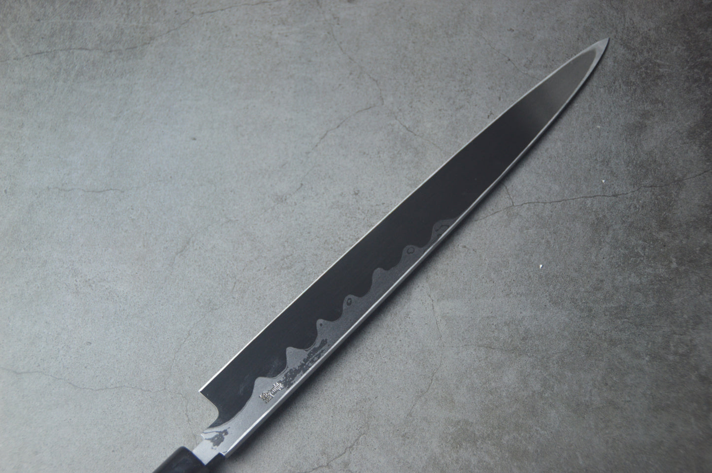 正本总本店日本刺身刀正夫柳刃青纸钢30cm/正本KH0430本霞玉青鋼誂八層打正夫柳刃300mm