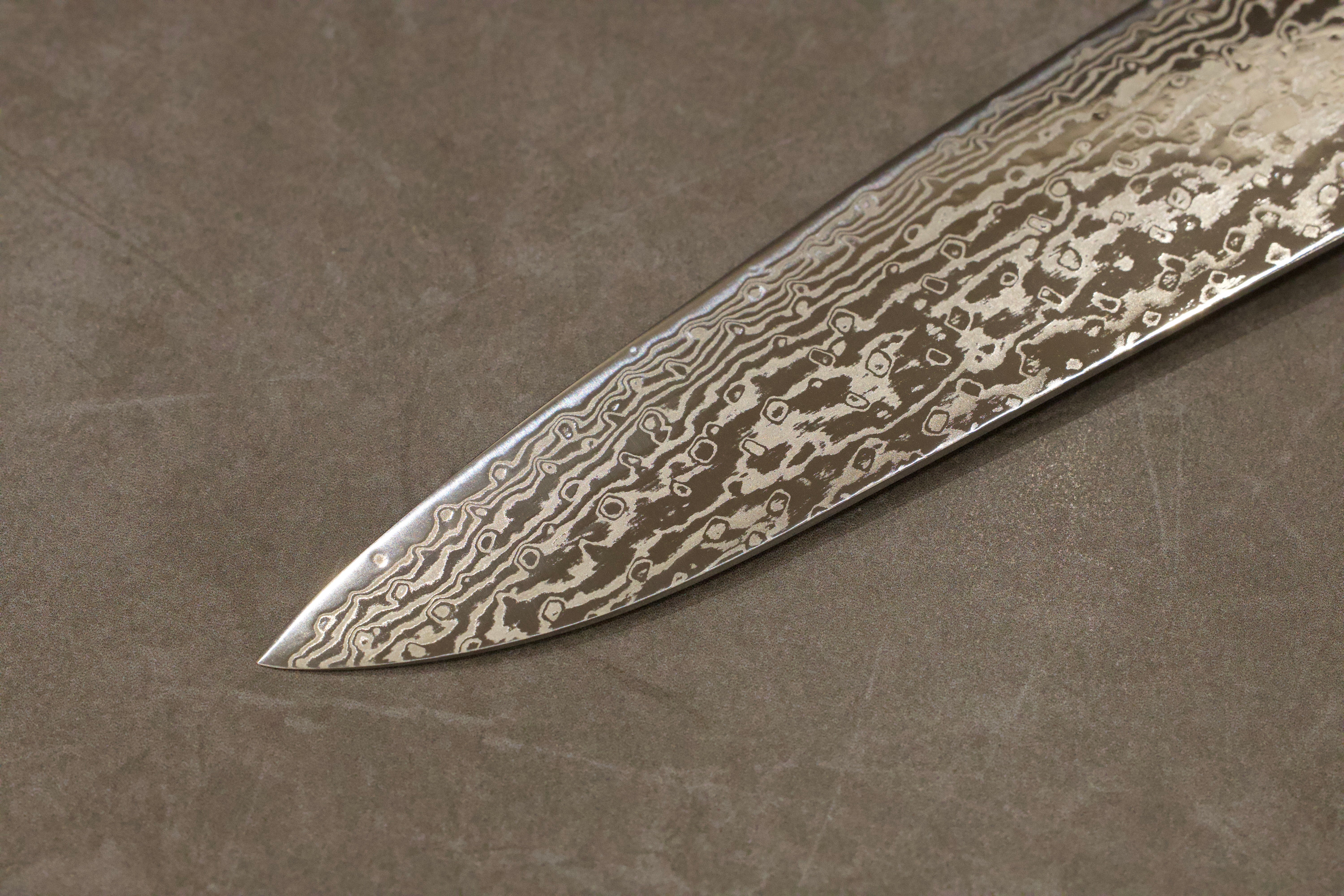 HATSUKOKORO ECHIZEN Yauji Nickel Damascus ATS-34 Gyoto 240mm 初心