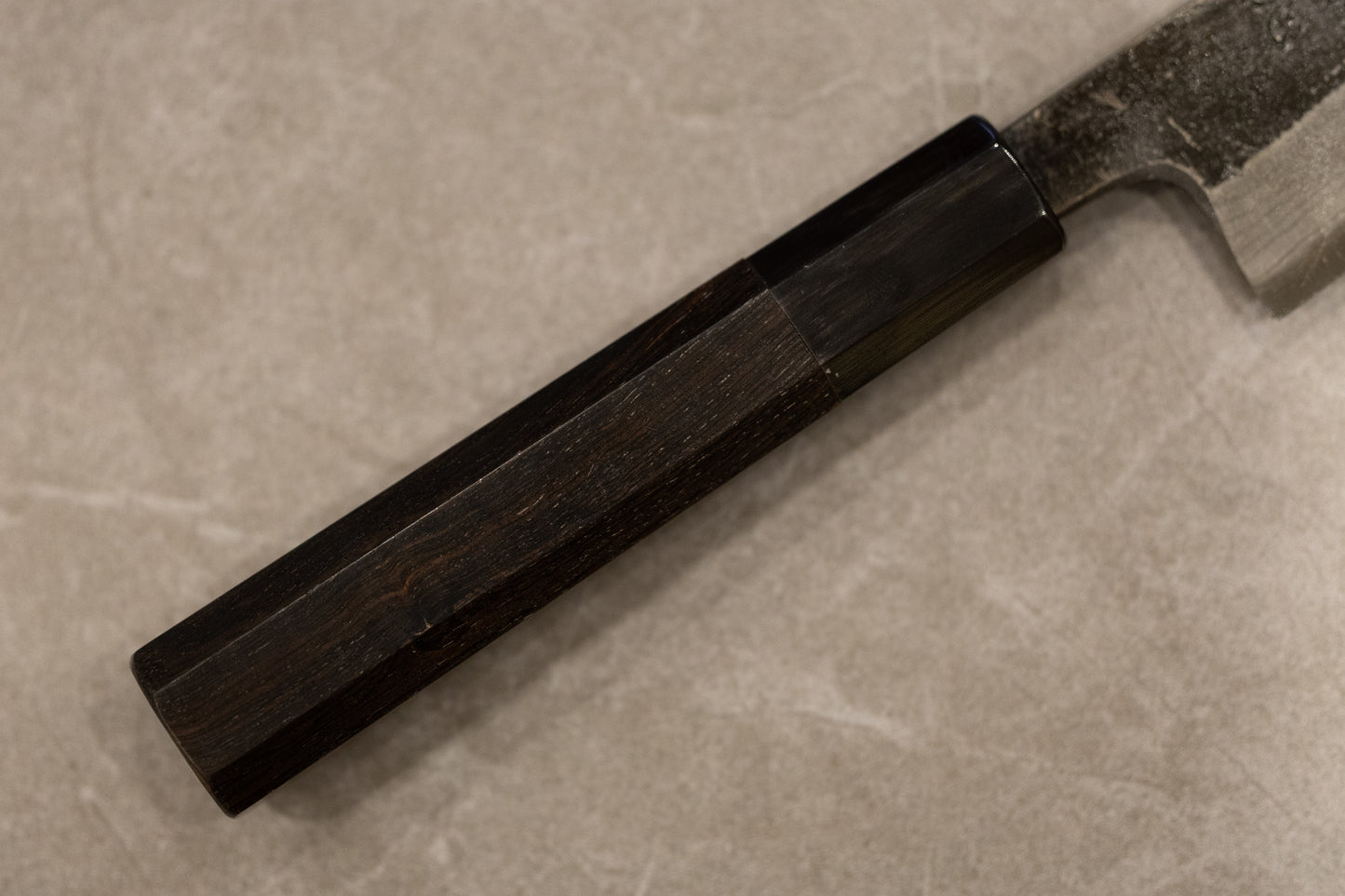 Hatsukokoro Kumokage Aogami #2 Kurouchi Damascus Petty 150mm 初心雲影青二鋼黒打ダマスカスペティナイフ150mm