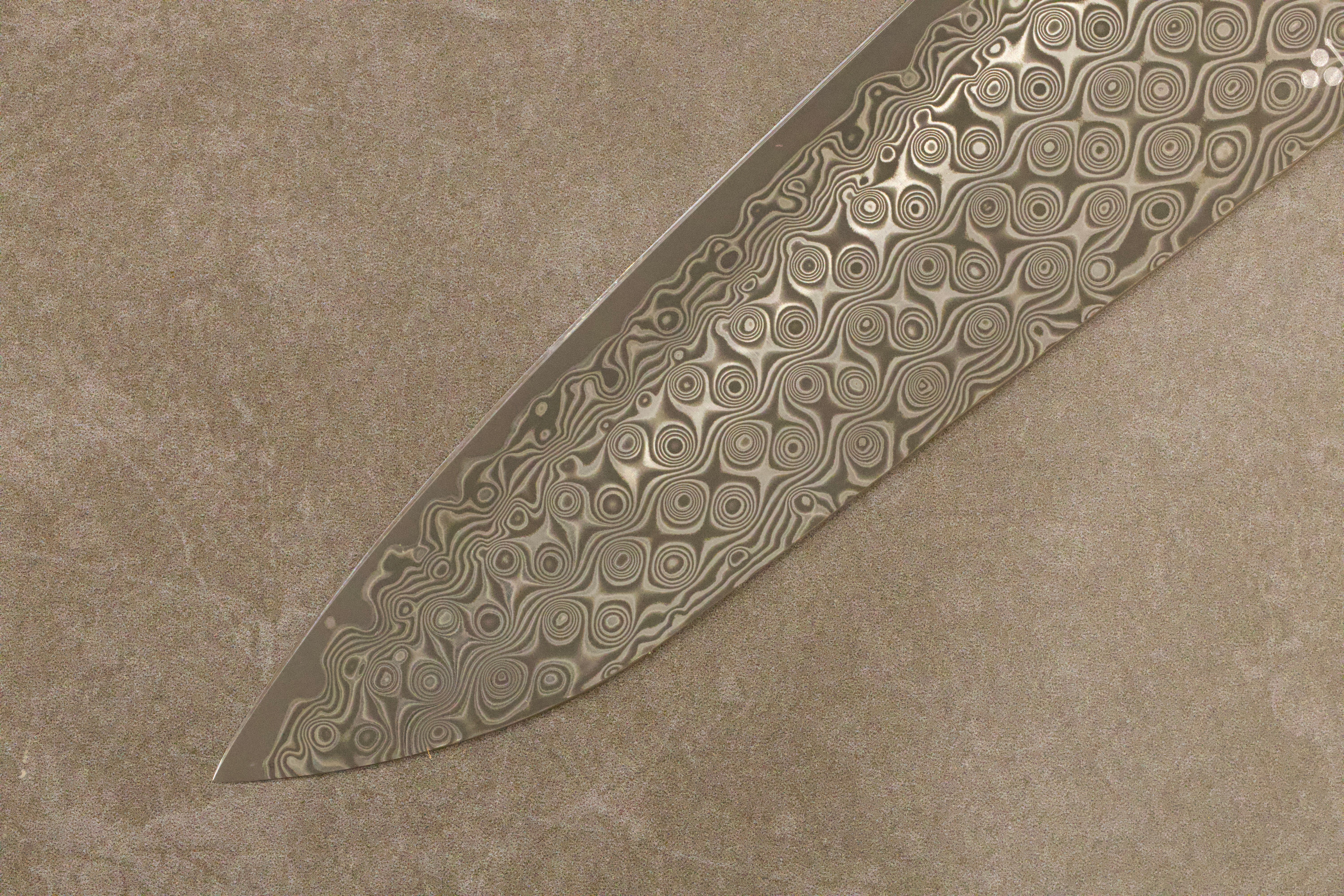 Nigara Hamono SG2 Black Damascus Gyuto 210mm 二唐SG2暗紋牛刀210mm