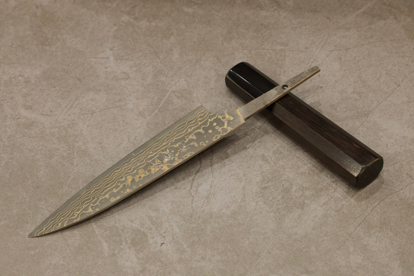 Takeshi Saji VG10 Colored Damascus Petty 150mm 佐治武士VG10有色ダマスカスペティナイフ150mm