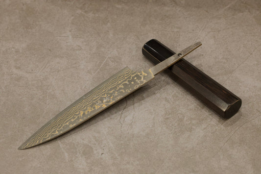 Takeshi Saji VG10 Colored Damascus Petty 150mm 佐治武士VG10有色ダマスカスペティナイフ150mm