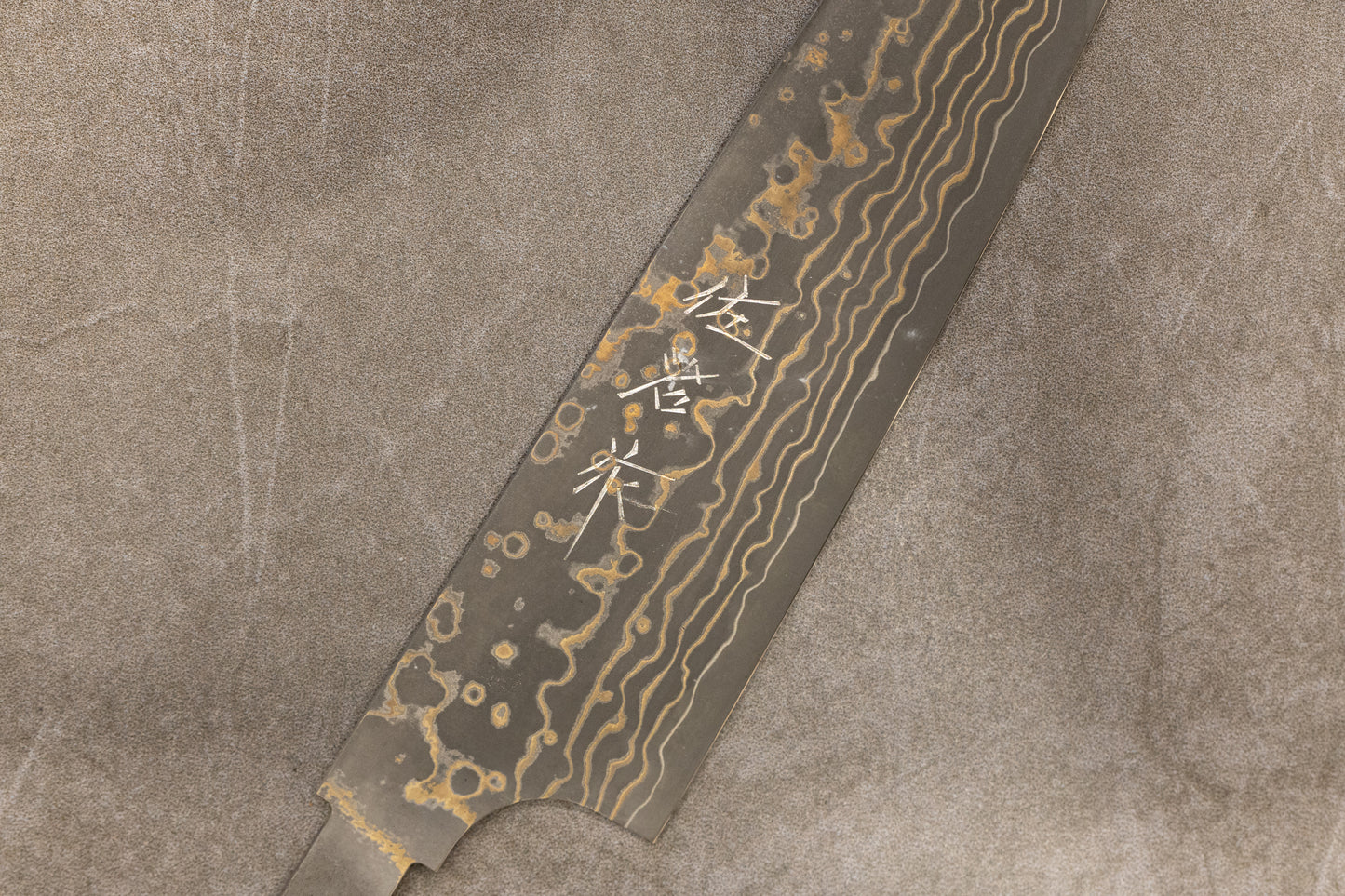 Takeshi Saji VG10 Colored Damascus Petty 150mm 佐治武士VG10有色ダマスカスペティナイフ150mm
