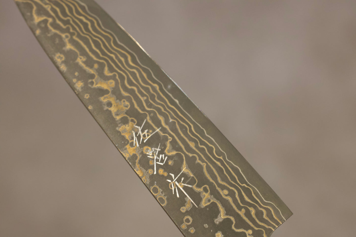 Takeshi Saji VG10 Colored Damascus Petty 150mm 佐治武士VG10有色ダマスカスペティナイフ150mm