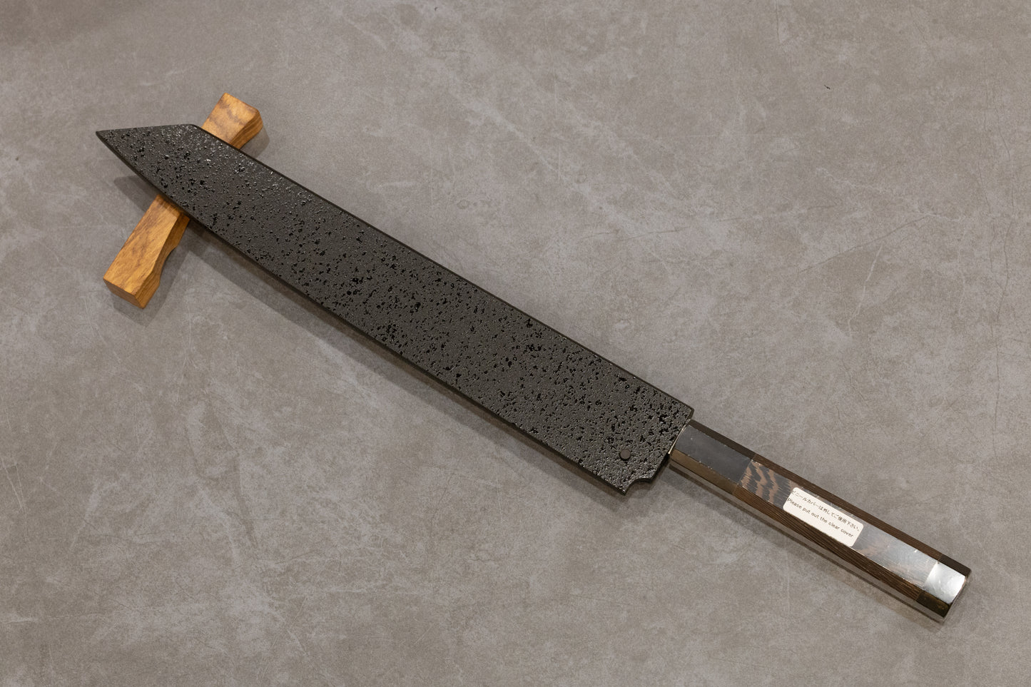 MICHIKO KUBOTA Hanahubuki Damascus Kiritsuke Yanagiba 300mm 堺孝行窪田美知子華吹雪墨流し銀三鋼切付柳刃300mm
