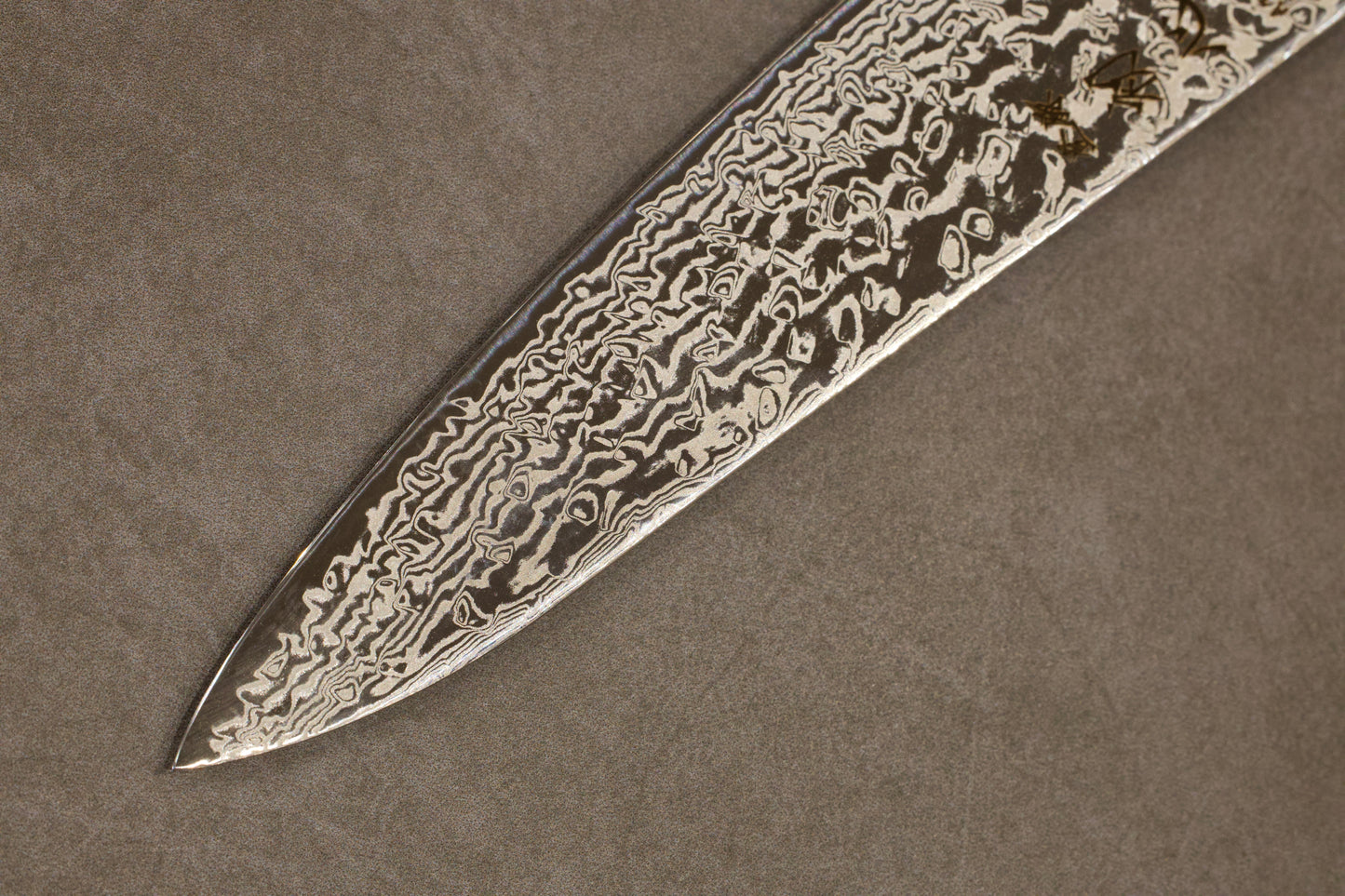 HATSUKOKORO ECHIZEN Yauji Nickel Damascus ATS-34 Petty 150mm 初心弥氏良寬銀河ニッケルダマスカスATS34ペティナイフ150mm