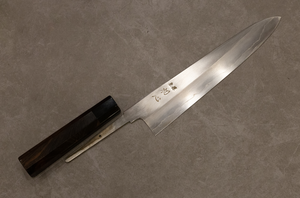 Hatsukokoro Satoshi Nakagawa Ginsan Gyuto 240mm 初心中川悟志銀三鋼牛刀240mm