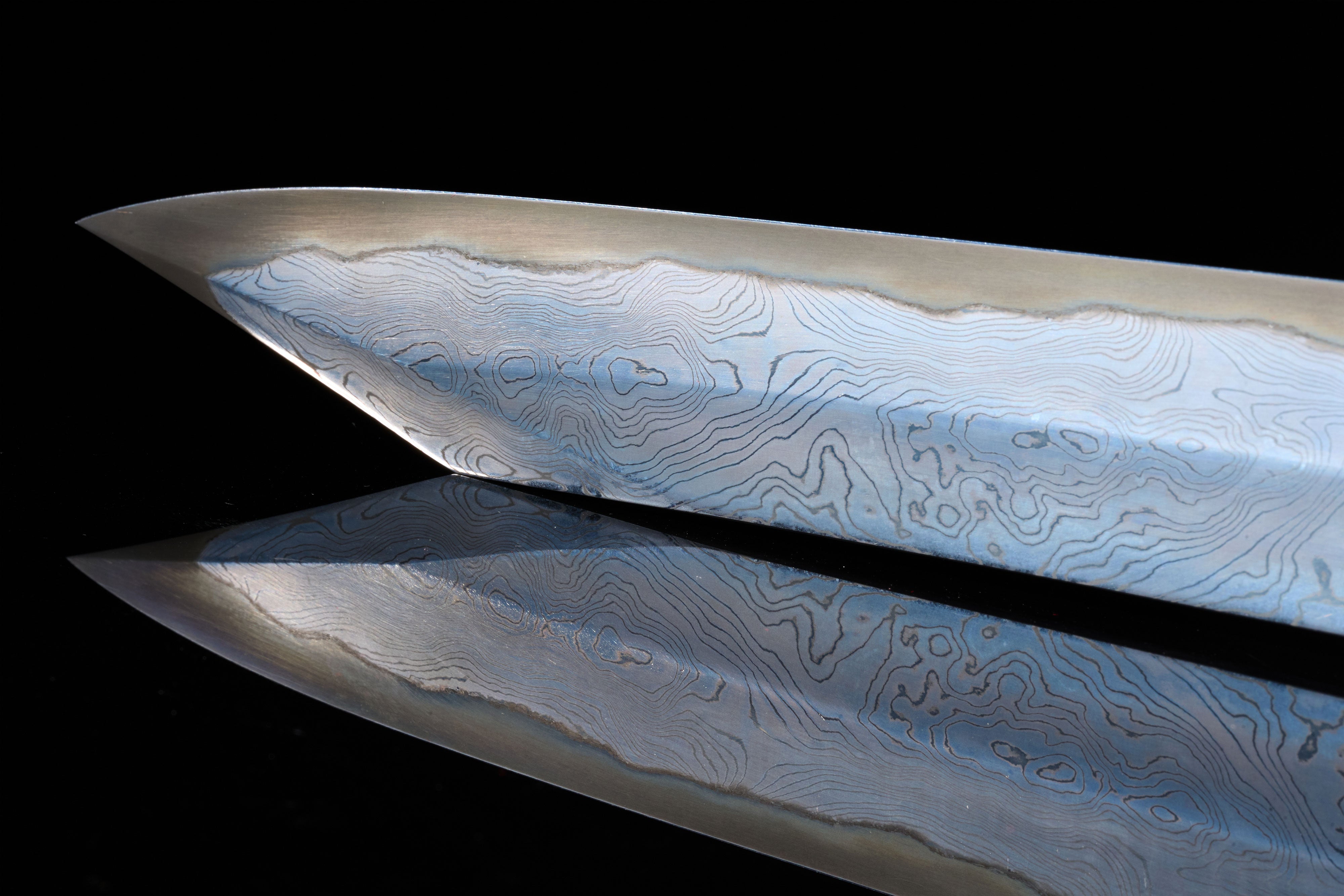 Archived】Nigara Hamono Aogami #2 Suminagashi Kiritsuke Yanagiba