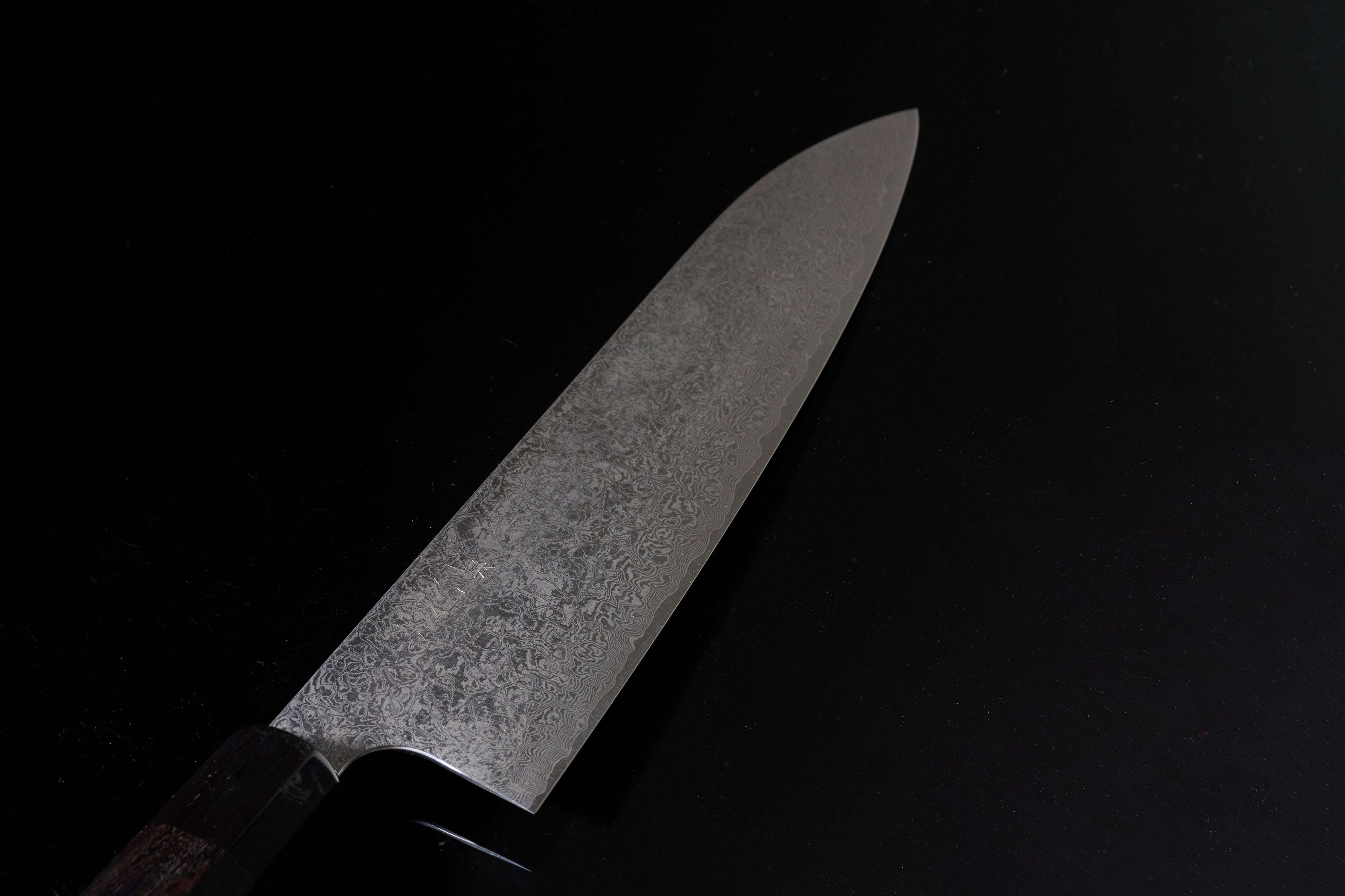 HATSUKOKORO ECHIZEN Yauji Damascus Ginsan Gyuto 240mm 初心弥氏良寬