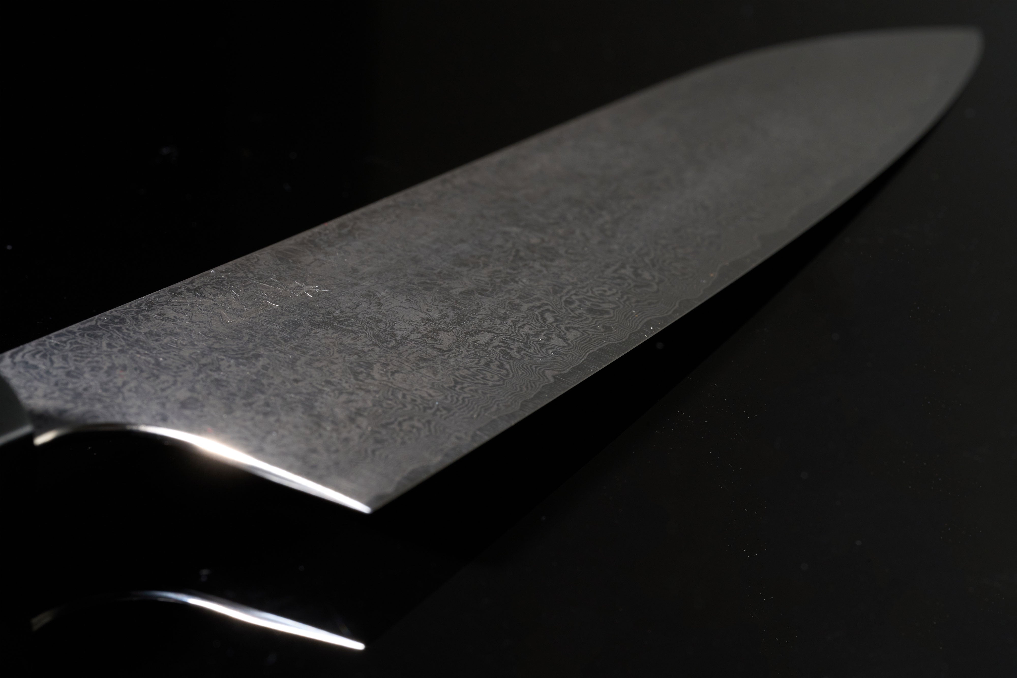 HATSUKOKORO ECHIZEN Yauji Damascus Ginsan Gyuto 240mm 初心弥氏良寬