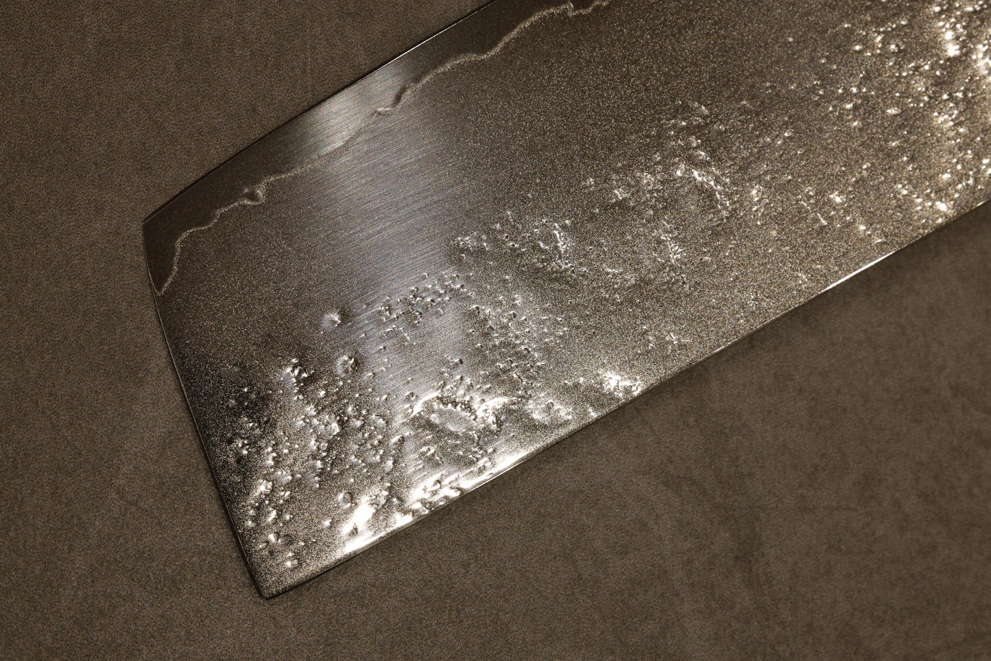 Hatsukokoro Nashiji AUS-8 Nakiri 165mm 初心AUS-8梨地菜切165mm