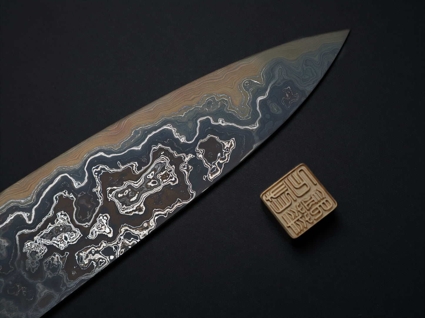Shoichi Hashimoto Hyakuren Watarase Hundred - Forged Gyuto 240mm 橋本庄市作「百錬」渡瀬 - 「3024940＋8064×」百万層ダマスカス牛刀240mm