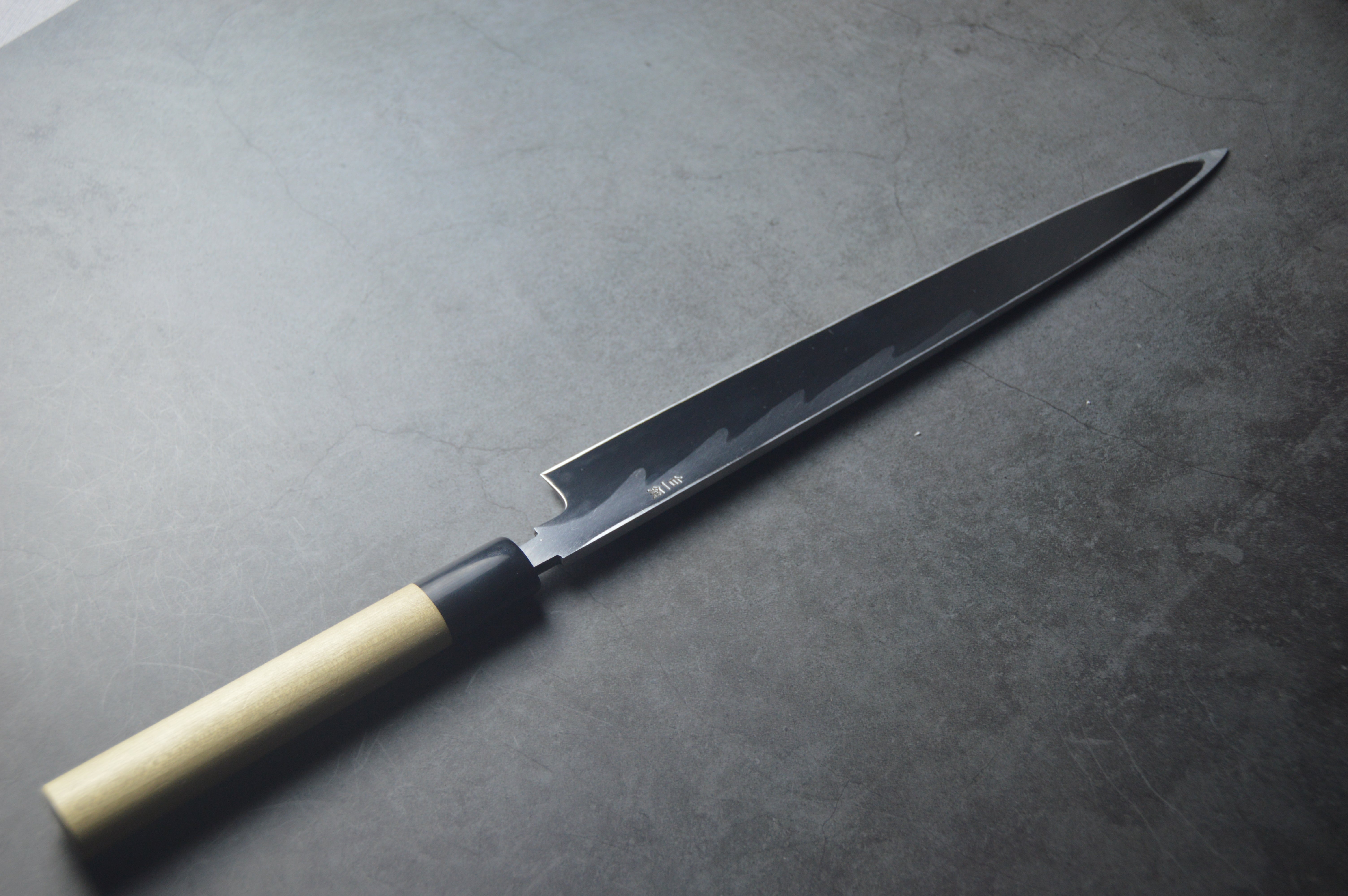 正本总本店日本刺身刀正夫柳刃白一钢30cm/正本KI0430本霞玉白鋼誂壱鋼