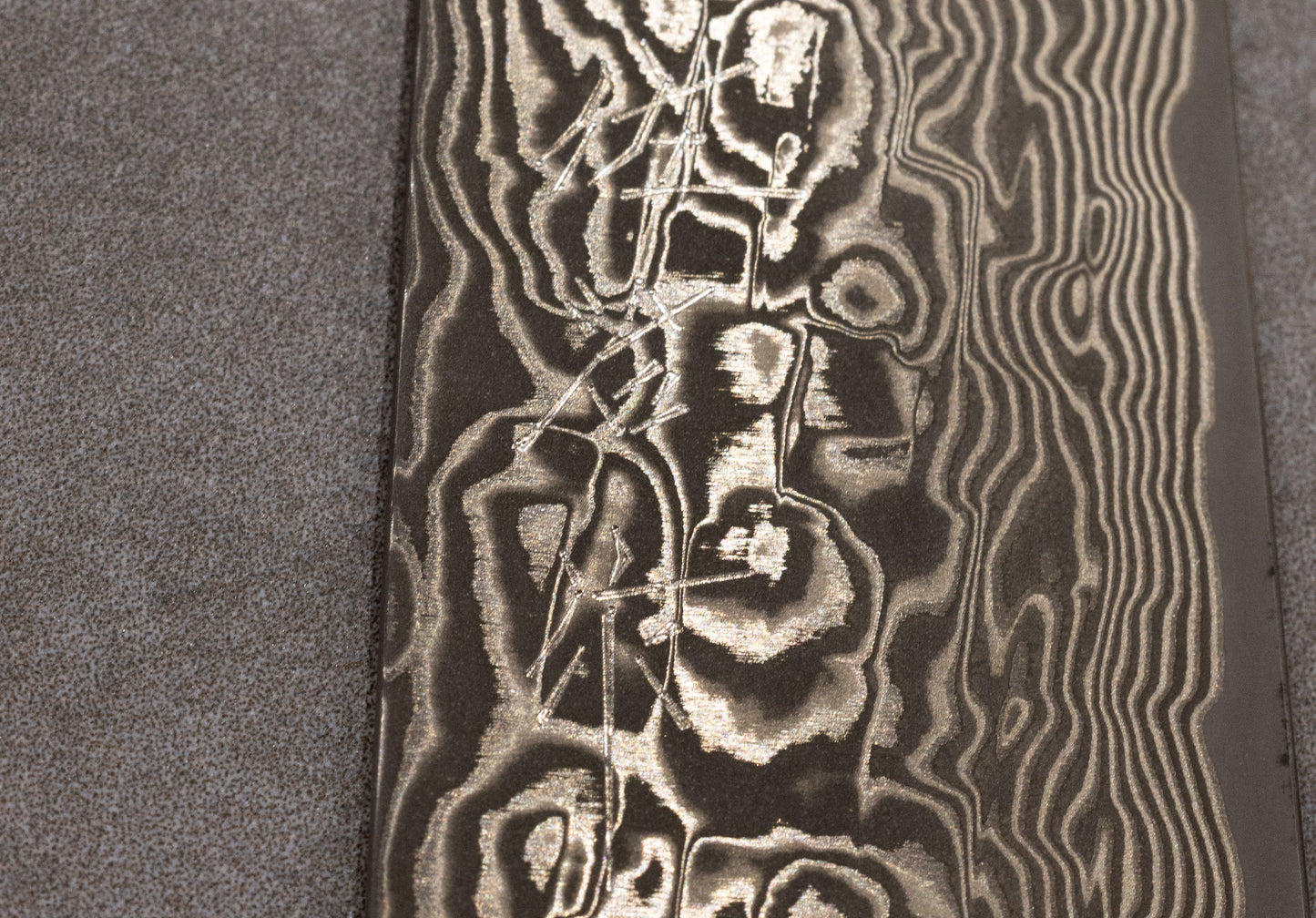 Takeshi Saji R2 Damascus Black Finish Petty 150mm 佐治武士R2ダマスカス黒仕上げペティナイフ150mm