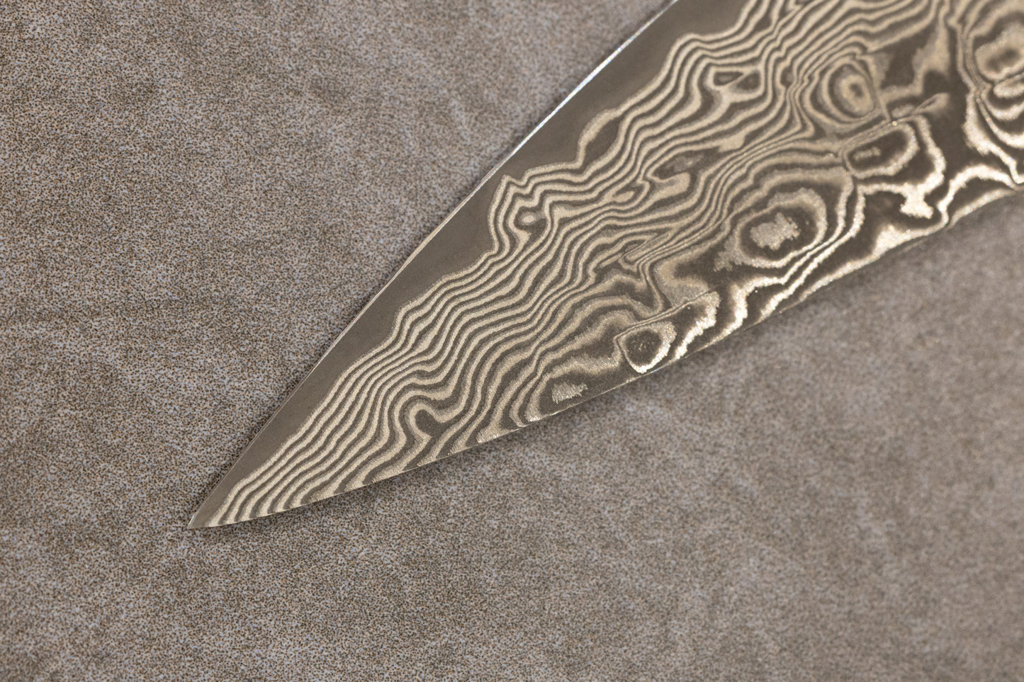 Takeshi Saji R2 Damascus Black Finish Petty 150mm 佐治武士R2ダマスカス黒仕上げペティナイフ150mm