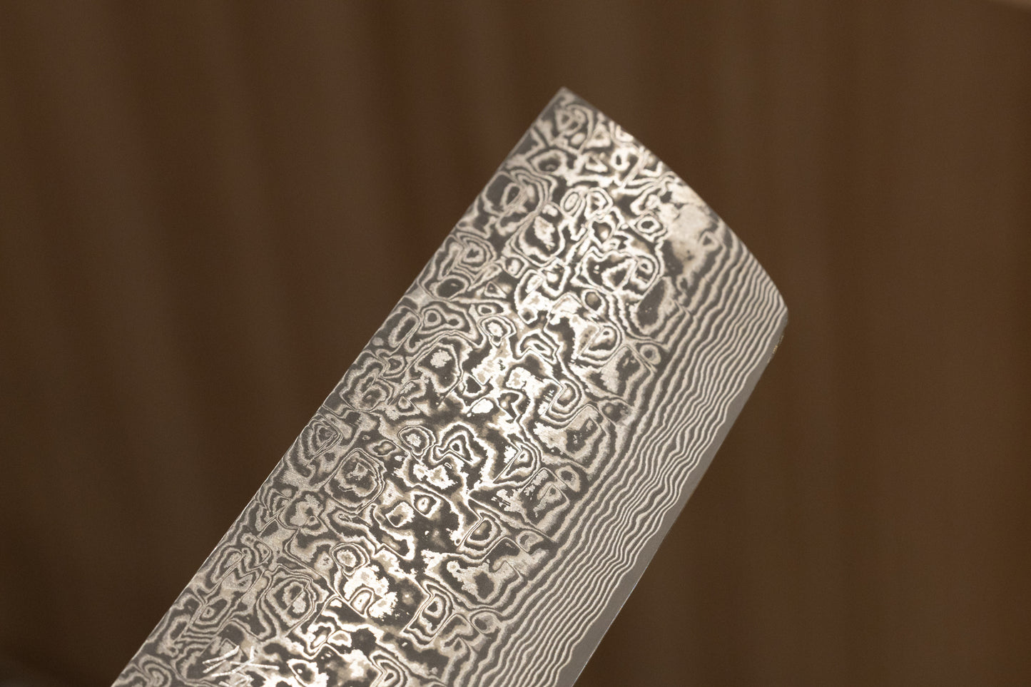 Takeshi Saji R2 Damascus Black Finish Nakiri 170mm 佐治武士R2ダマスカス黒仕上げ菜切り170mm