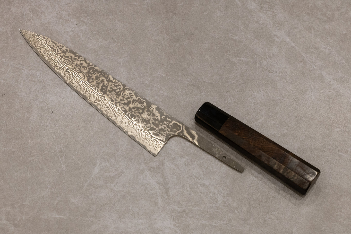 Takeshi Saji R2 Damascus Black Finish Gyuto 210mm 佐治武士R2ダマスカス黒仕上げ牛刀包丁210mm