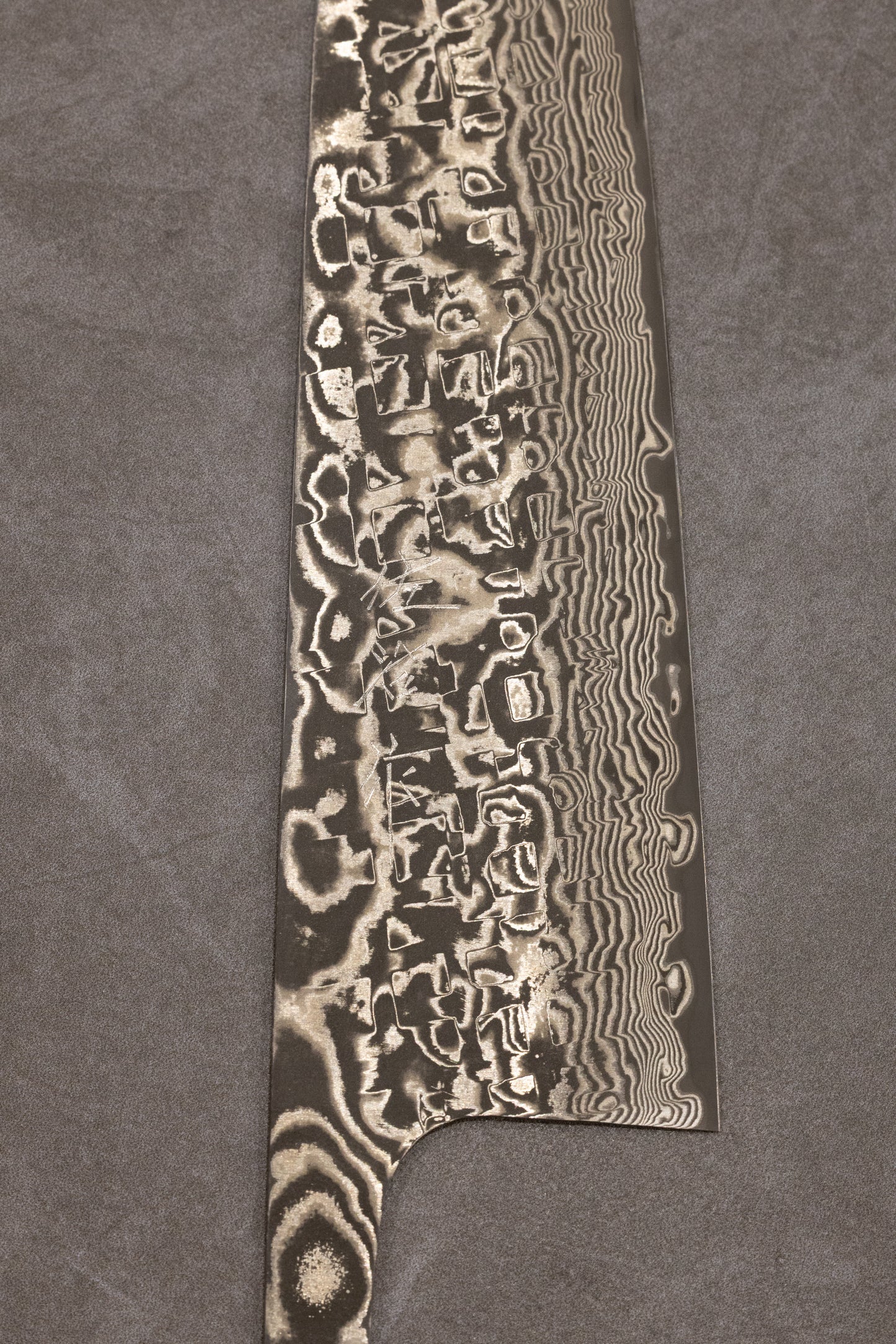 Takeshi Saji R2 Damascus Black Finish Gyuto 210mm 佐治武士R2ダマスカス黒仕上げ牛刀包丁210mm