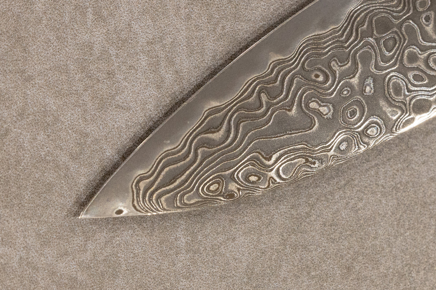 Hatsukokoro Ryuhyo Black Damascus SG2 Petty 150mm 初心流氷黒染めSG2ダマスカスペティナイフ150mm