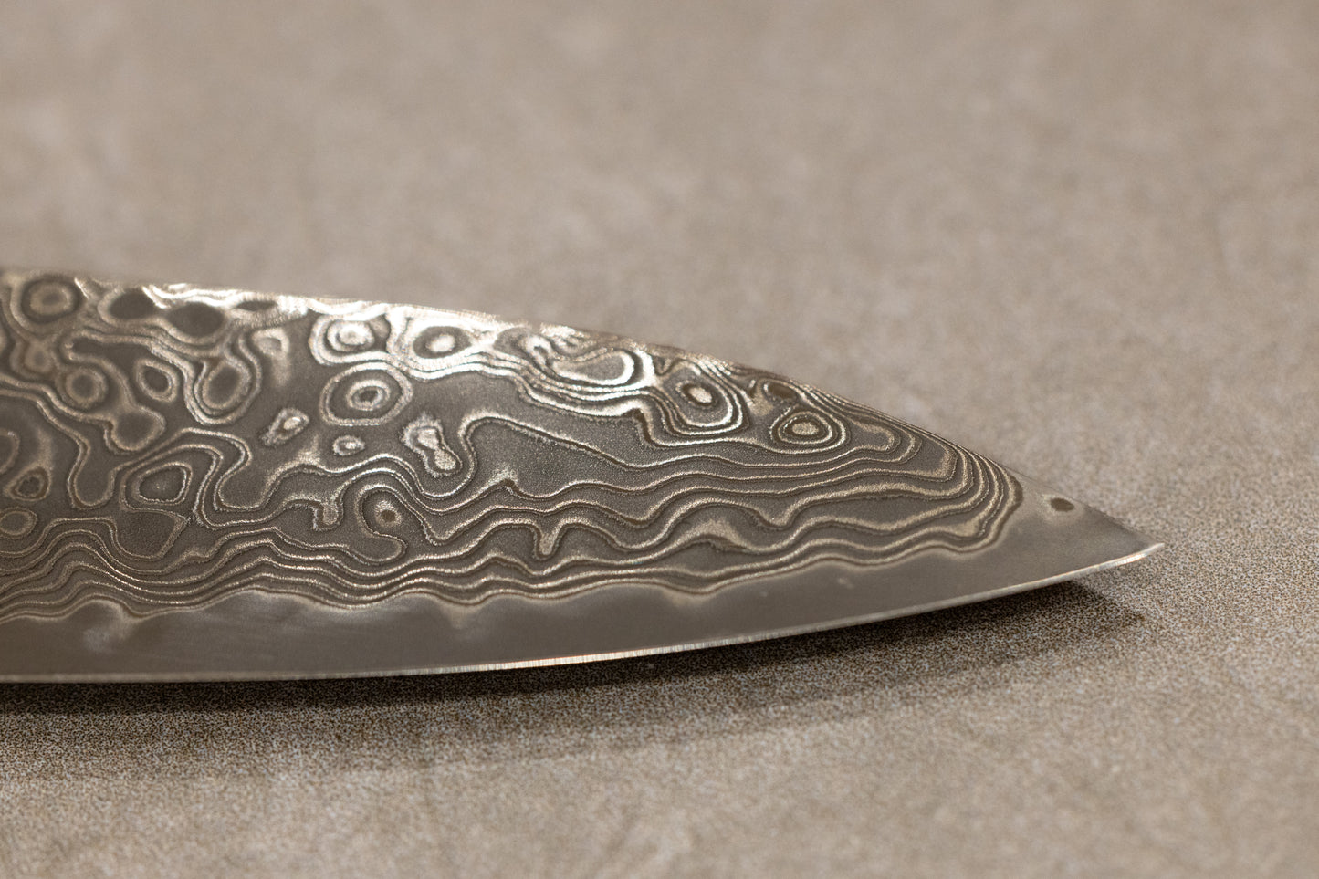 Hatsukokoro Ryuhyo Black Damascus SG2 Petty 150mm 初心流氷黒染めSG2ダマスカスペティナイフ150mm