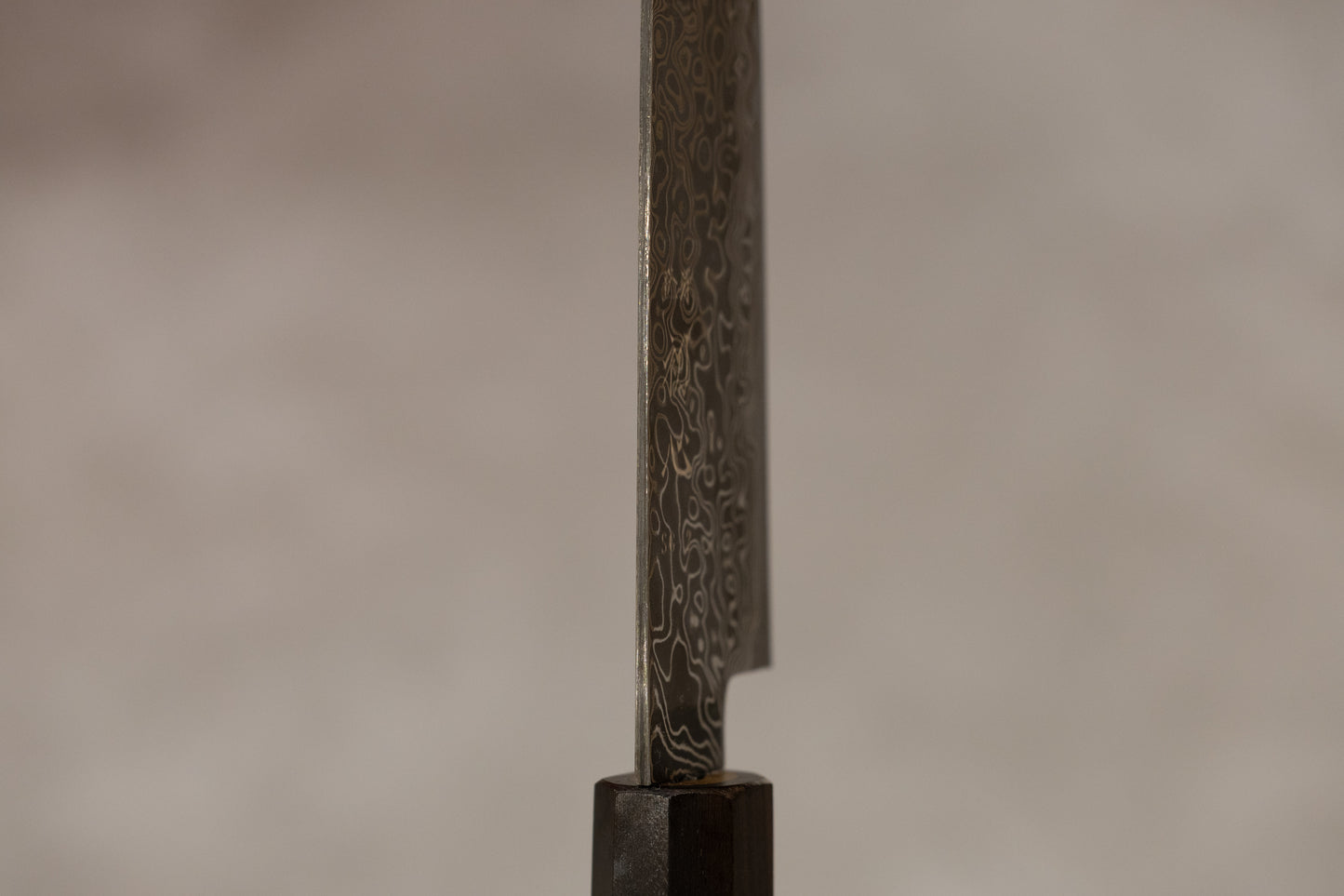 Hatsukokoro Ryuhyo Black Damascus SG2 Petty 150mm 初心流氷黒染めSG2ダマスカスペティナイフ150mm