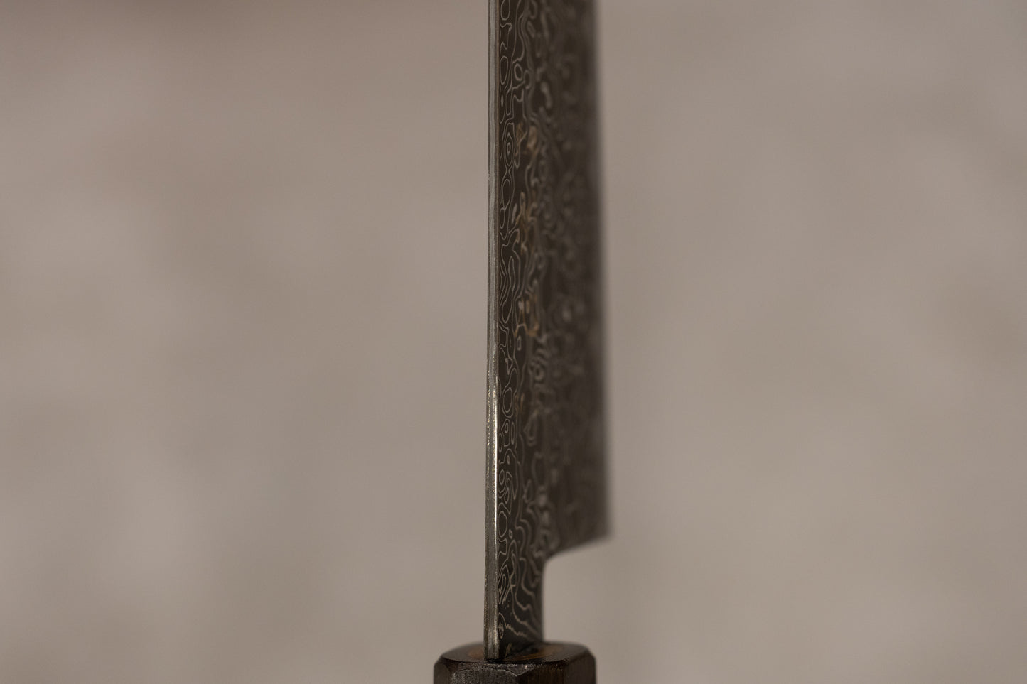 Hatsukokoro Ryuhyo Black Damascus SG2 Gyuto 210mm 初心流氷黒染めSG2ダマスカス牛刀210mm