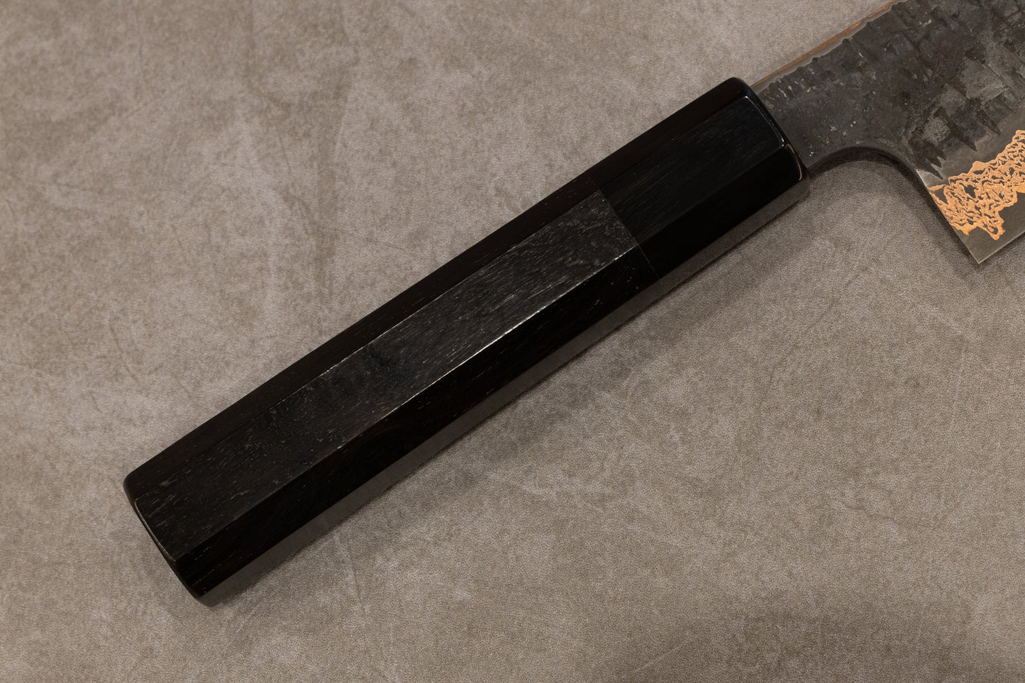 Hatsukokoro Yorokobi Colored Damascus SLD Bunka 165mm 初心よろこびSLD有色ダマスカス槌目文化165mm