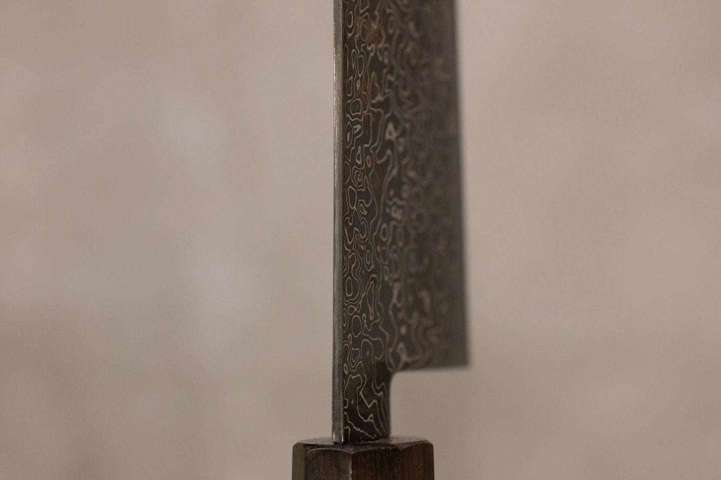 Hatsukokoro Ryuhyo Black Damascus SG2 Gyuto 240mm 初心流氷黒染めSG2ダマスカス牛刀240mm