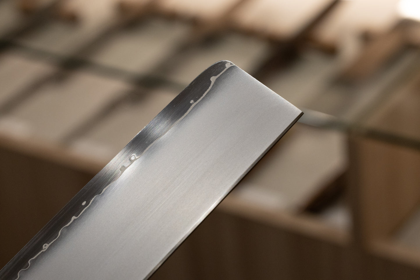 Naoto Myojin SG2 Nakiri 180mm 明神直人直人作SG2粉末鋼菜切り180mm