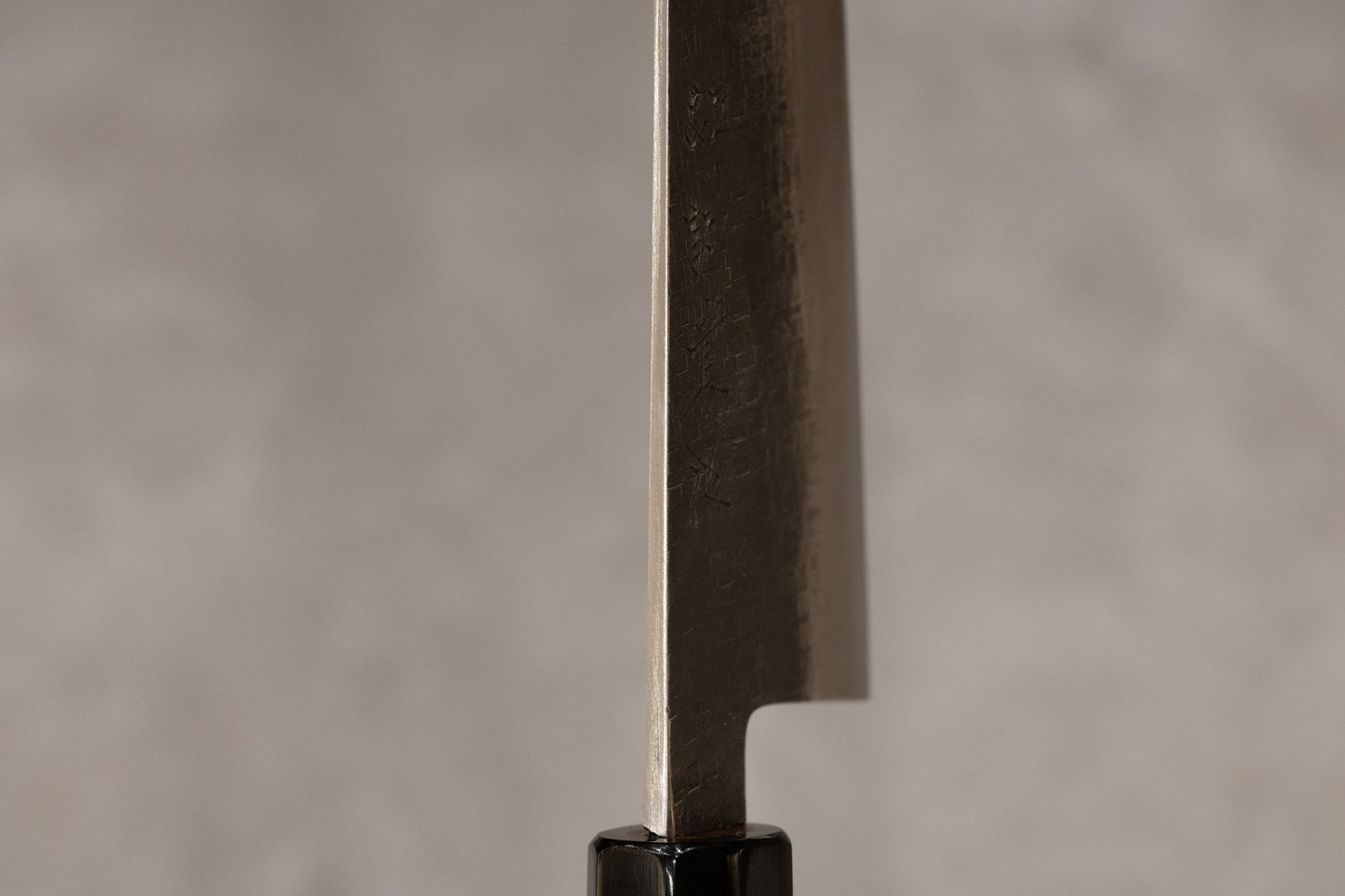 Shigeki Tanaka Aogami #2 Stainless Clad Kurouchi Kiritsuke Gyuto 210mm 田中誠貴青二鋼ステンレスクラッド黒打切付牛刀210mm