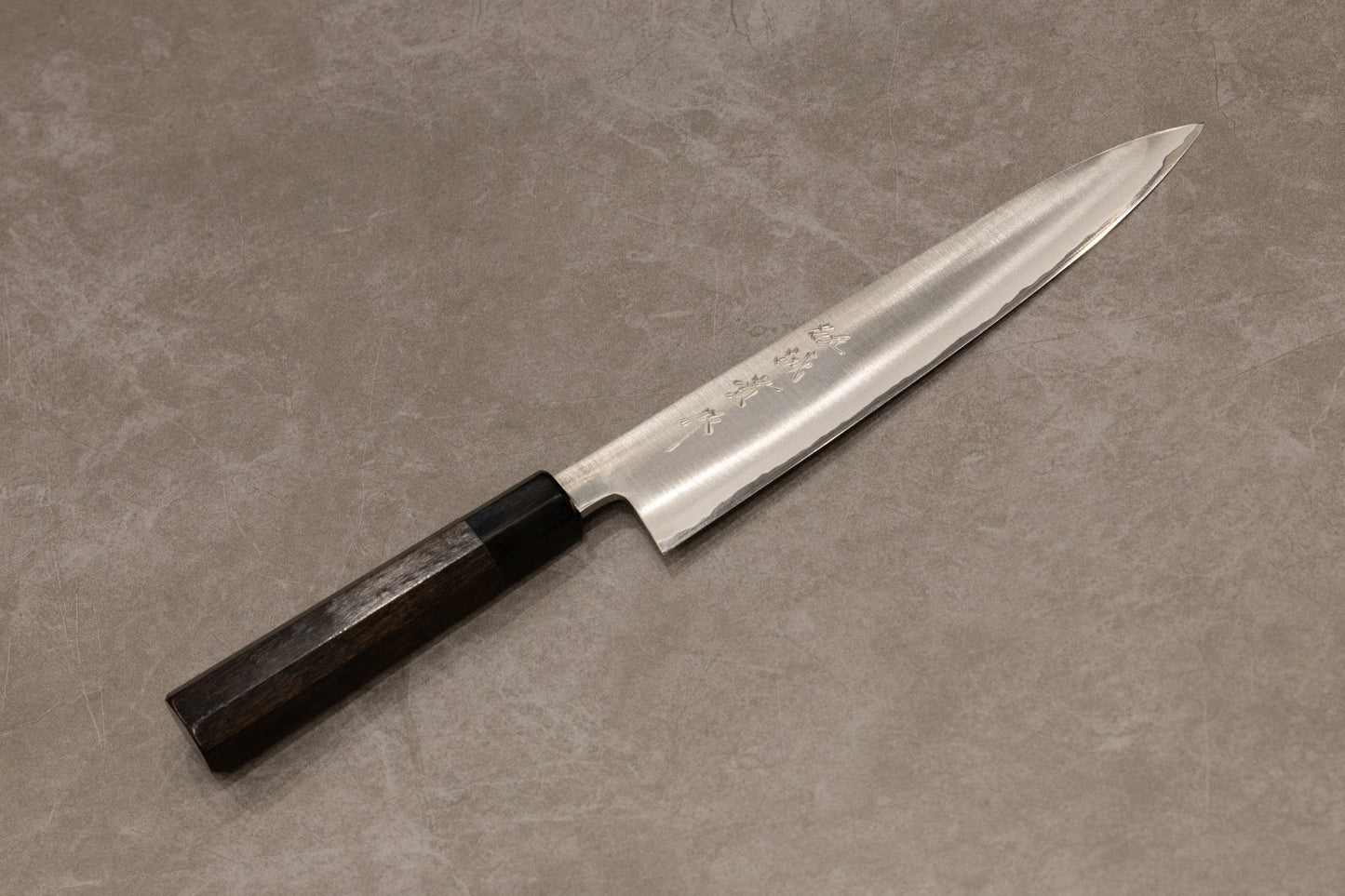 Shigeki Tanaka Aogami #2 Stainless Clad Migaki Gyuto 240mm 田中誠貴青二鋼ステンレスクラッド磨き牛刀240mm