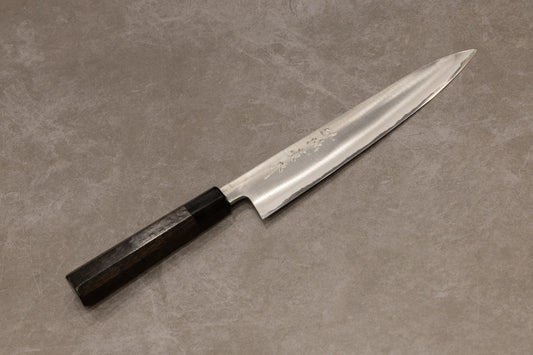 Shigeki Tanaka Aogami #2 Stainless Clad Migaki Gyuto 240mm 田中誠貴青二鋼ステンレスクラッド磨き牛刀240mm