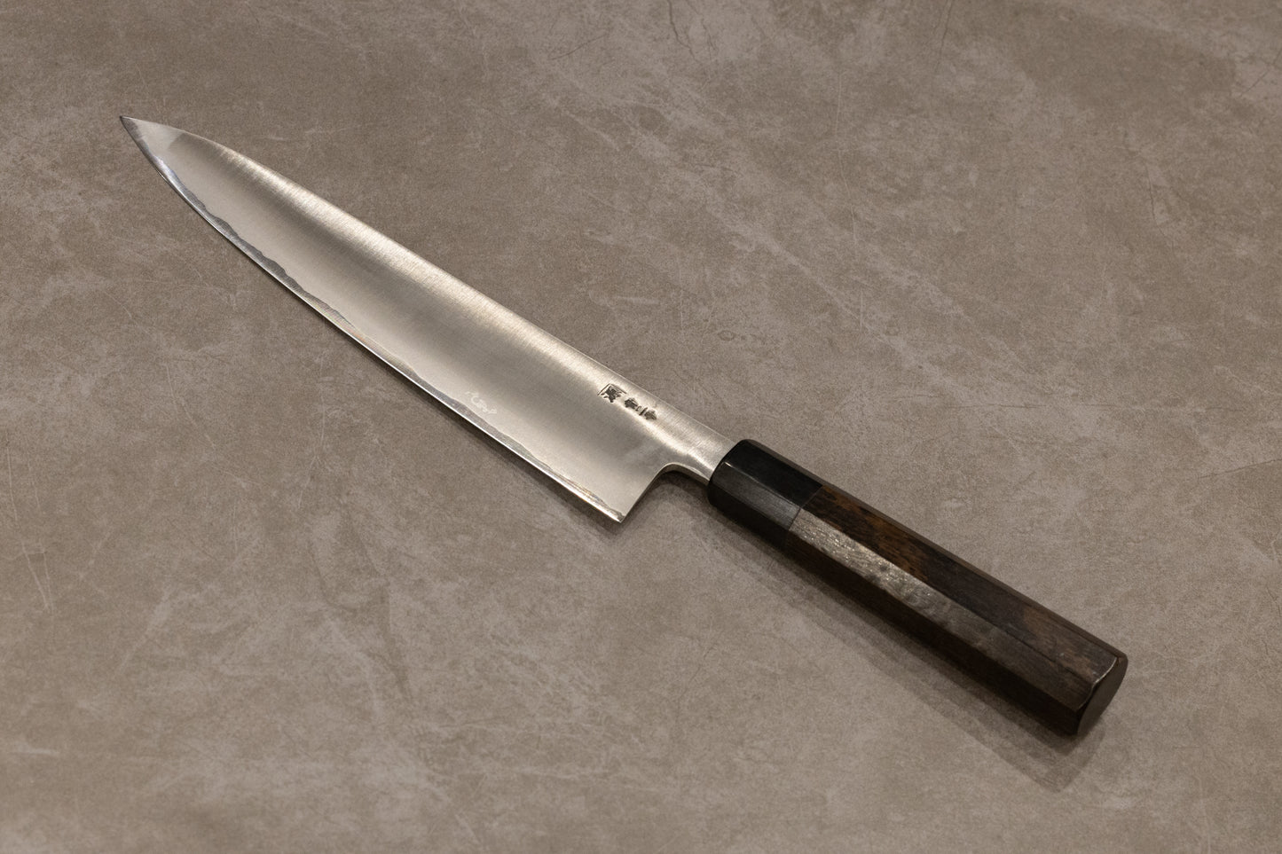 Shigeki Tanaka Aogami #2 Stainless Clad Migaki Gyuto 240mm 田中誠貴青二鋼ステンレスクラッド磨き牛刀240mm
