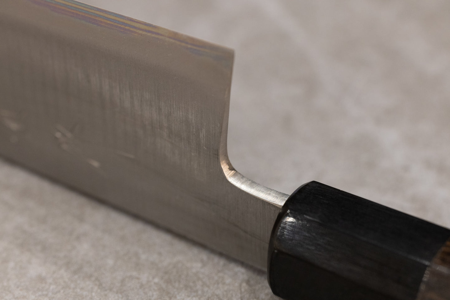 Shigeki Tanaka Aogami #2 Stainless Clad Migaki Gyuto 240mm 田中誠貴青二鋼ステンレスクラッド磨き牛刀240mm