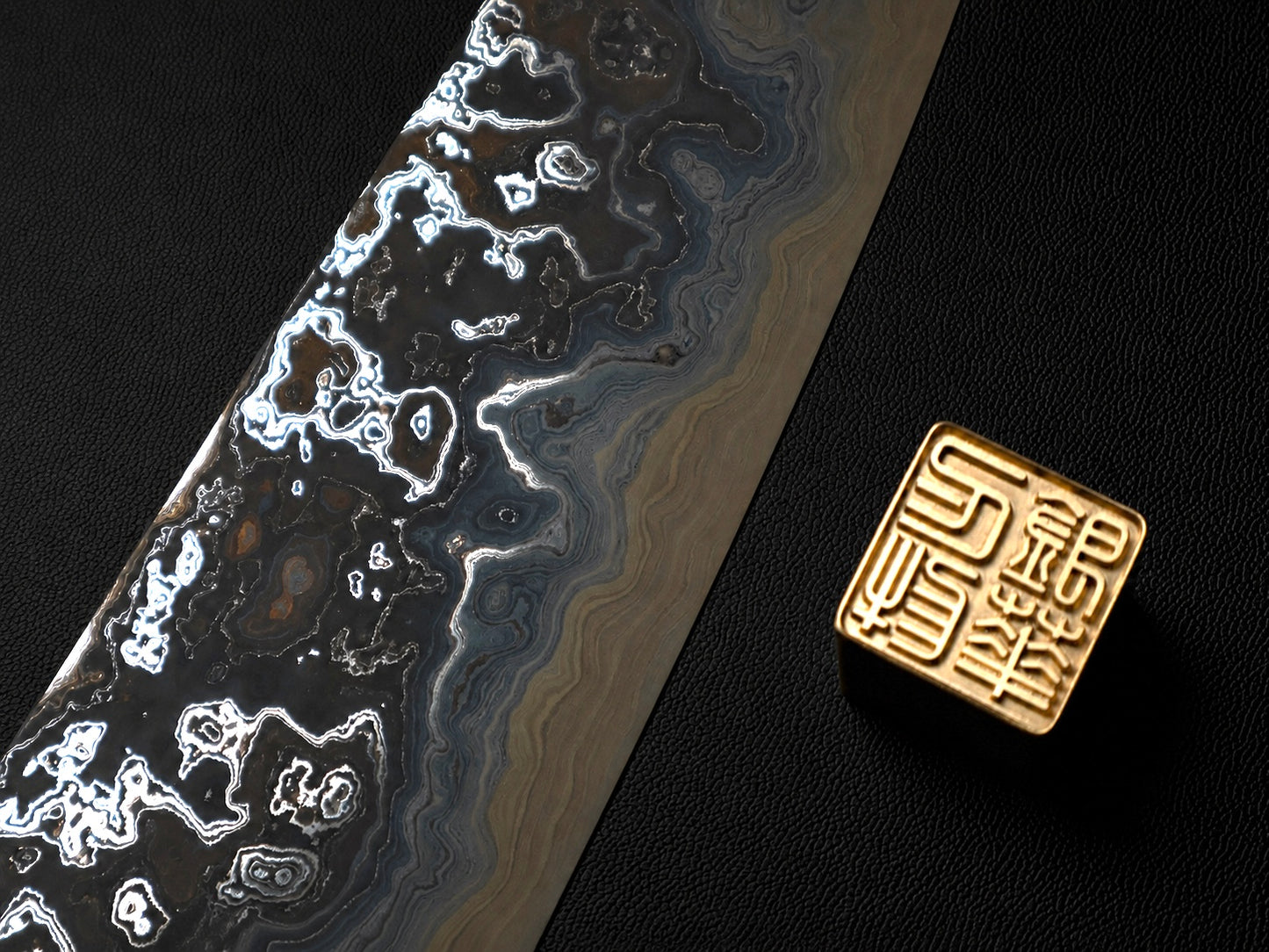 Shoichi Hashimoto Hyakuren Watarase Hundred - Forged Gyuto 240mm 橋本庄市作「百錬」渡瀬 - 「3024940＋8064×」百万層ダマスカス牛刀240mm